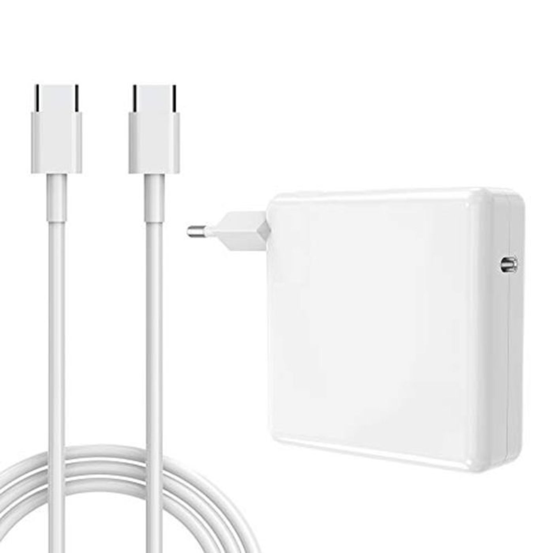 Chargeur 61W Compatible avec Mac Book Pro Air, Chargeur USB Type C 61W pour Mac Book 2