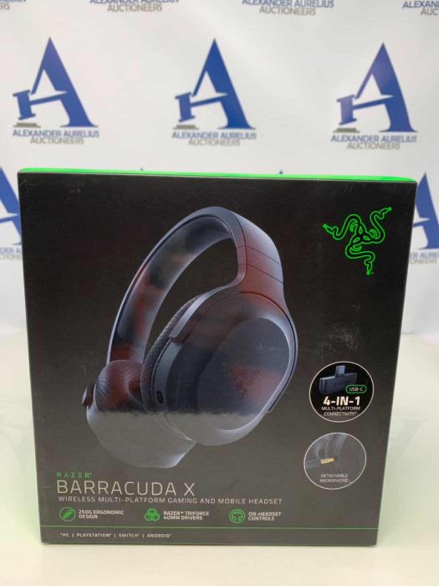 RRP £73.00 Razer Barracuda X - Casque de Jeu sans Fil pour PC, Playstation, Nintendo Switch, Andr - Image 2 of 3