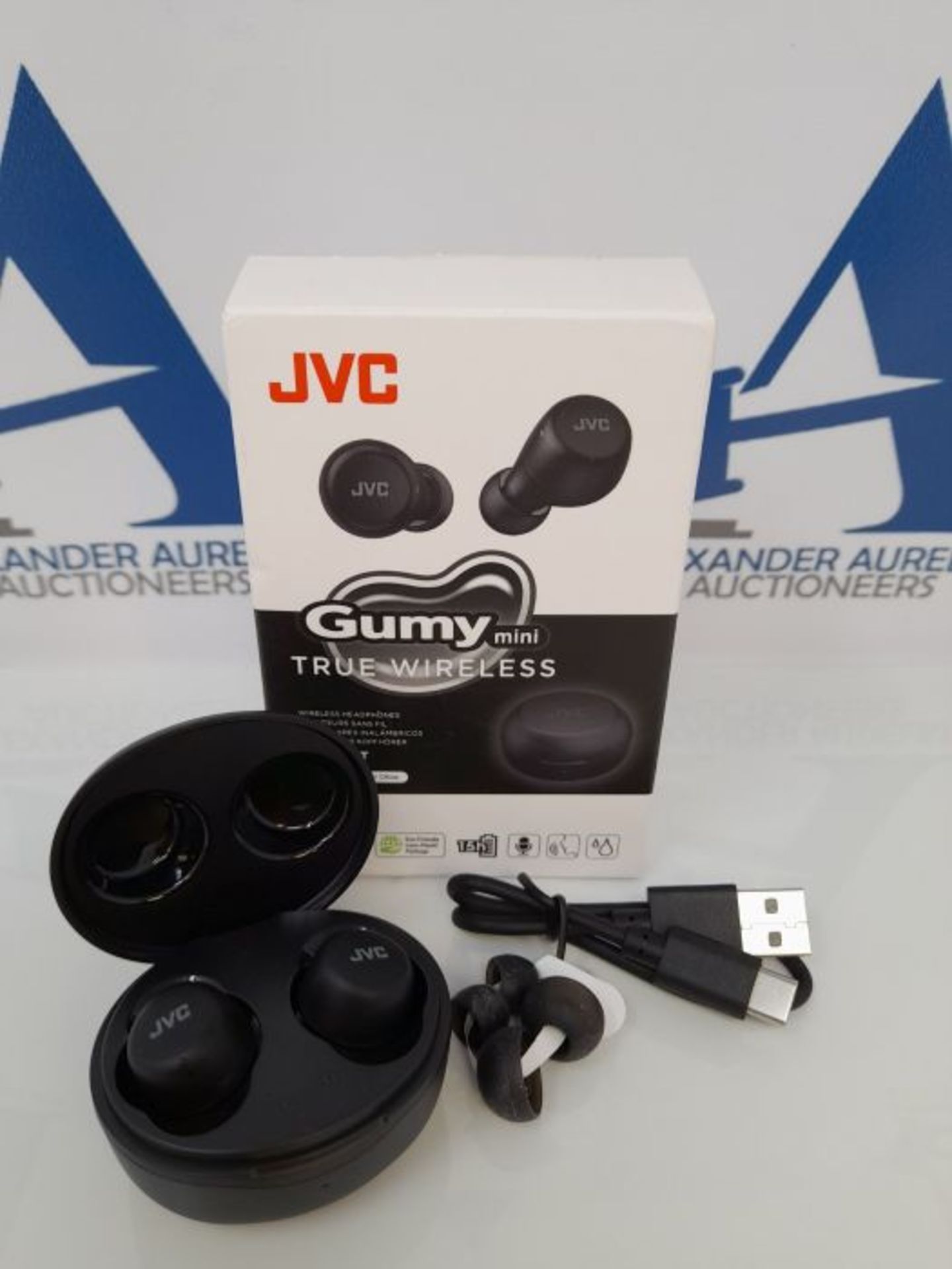 JVC Gumy Mini True Wireless Earbuds [Amazon Exclusive Edition], Bluetooth 5.1, Splash - Image 2 of 3