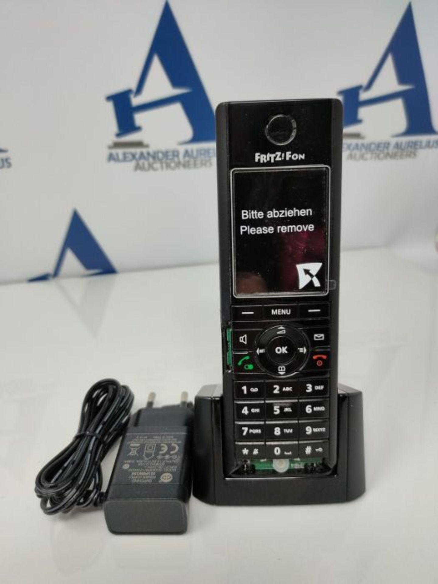 RRP £51.00 [CRACKED] AVM FRITZ!Fon C5 DECT-Komforttelefon (hochwertiges Farbdisplay, HD-Telefonie - Image 3 of 3