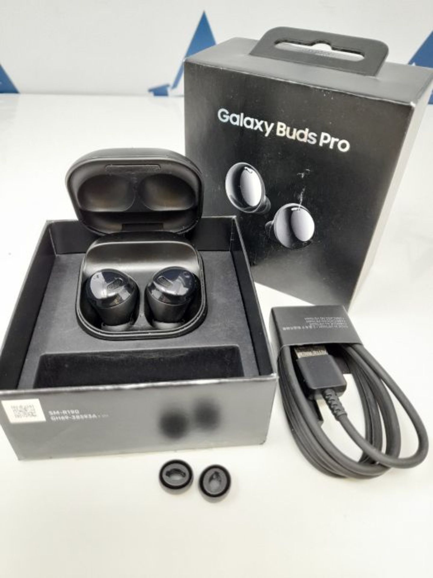 RRP £150.00 Samsung Galaxy Buds Pro Wireless Headphones Phantom Black (UK Version) - Image 2 of 3