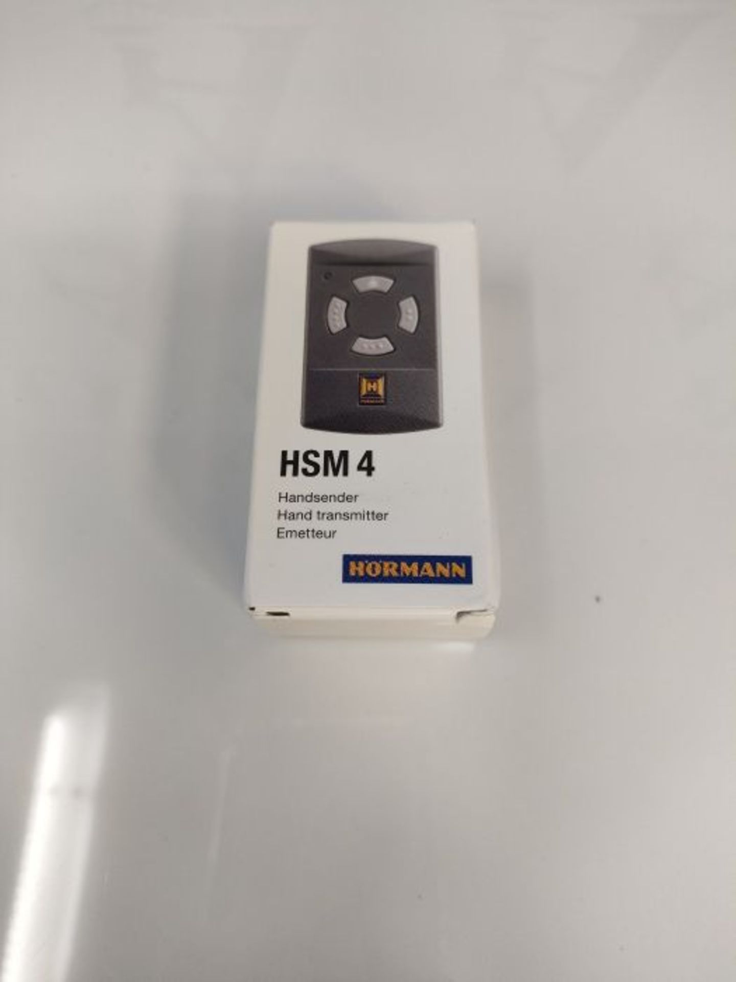 Hörmann 4 Button Mini Handheld Transmitter HSM4, 40 MHz, 1 Piece, 437014 - Image 2 of 3