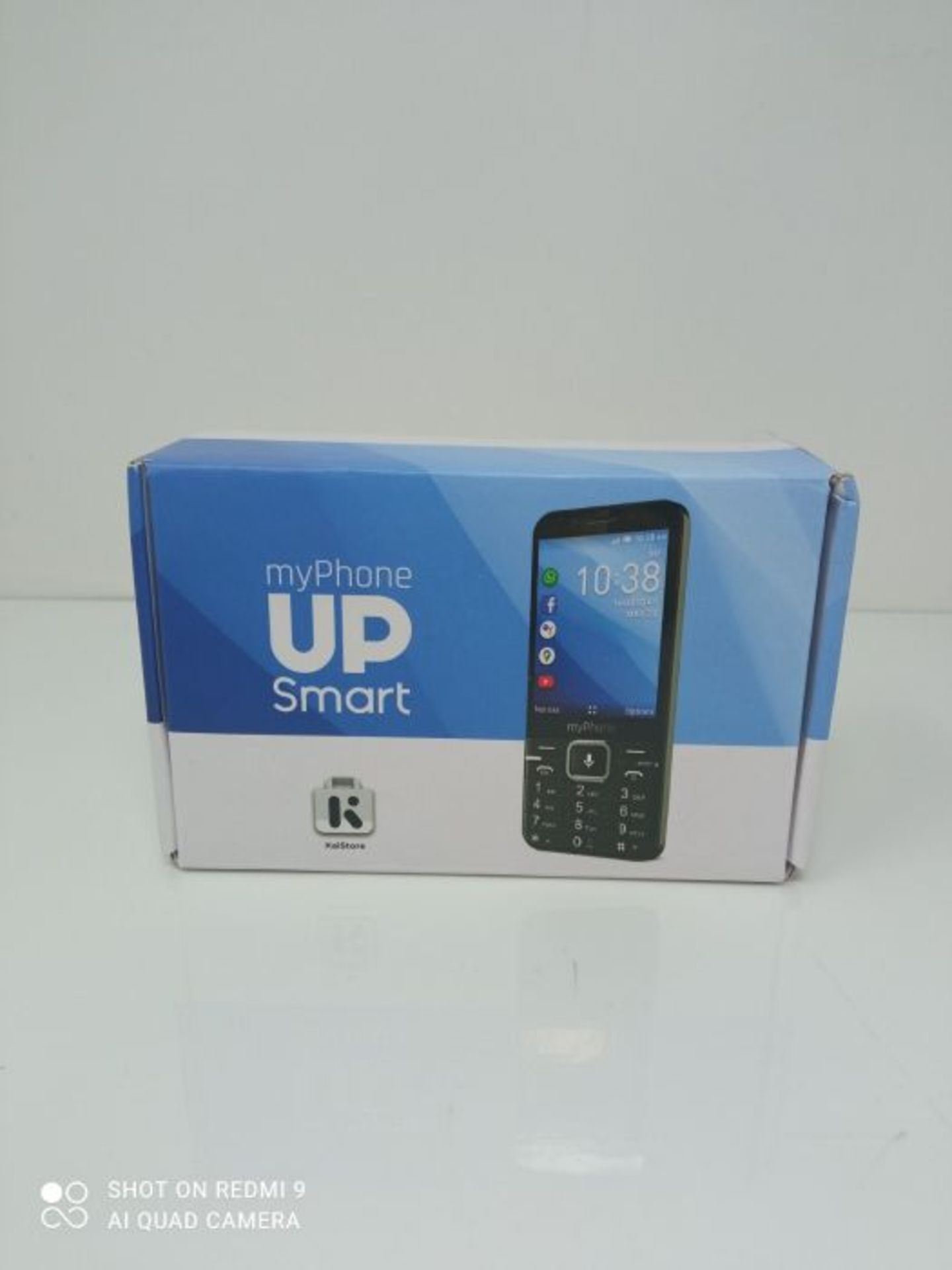 RRP £58.00 myPhone Up Smart Phone with Whatsapp, Facebook, Google Apps, 3.2 inches, Mega Battery - Image 2 of 3