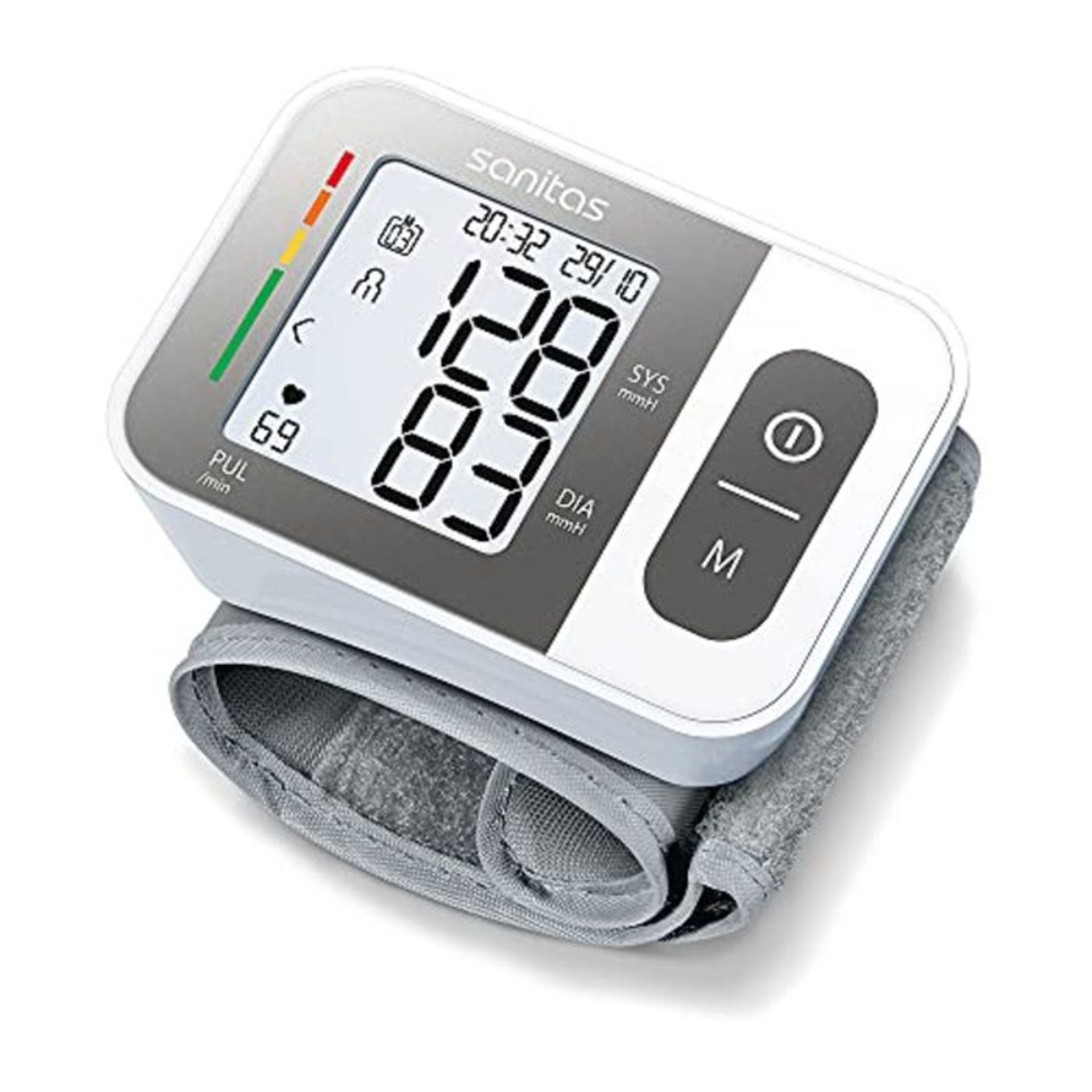 Sanitas SBC 15 Handgelenk-BlutdruckmessgerÃ¤t, vollautomatische Blutdruck- und Pulsm
