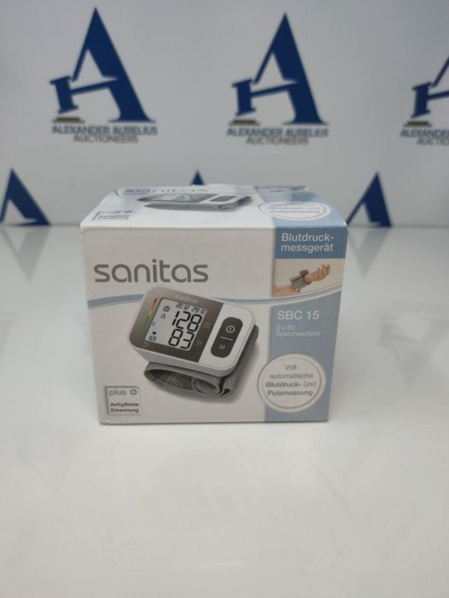 Sanitas SBC 15 Handgelenk-BlutdruckmessgerÃ¤t, vollautomatische Blutdruck- und Pulsm - Image 2 of 3