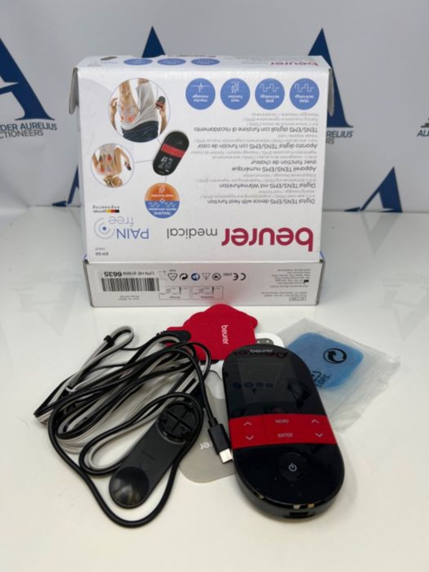 RRP £100.00 Beurer EM59 Digital TENS/EMS Device with Heat | 4-in-1 stimulation device for pain the - Image 3 of 3