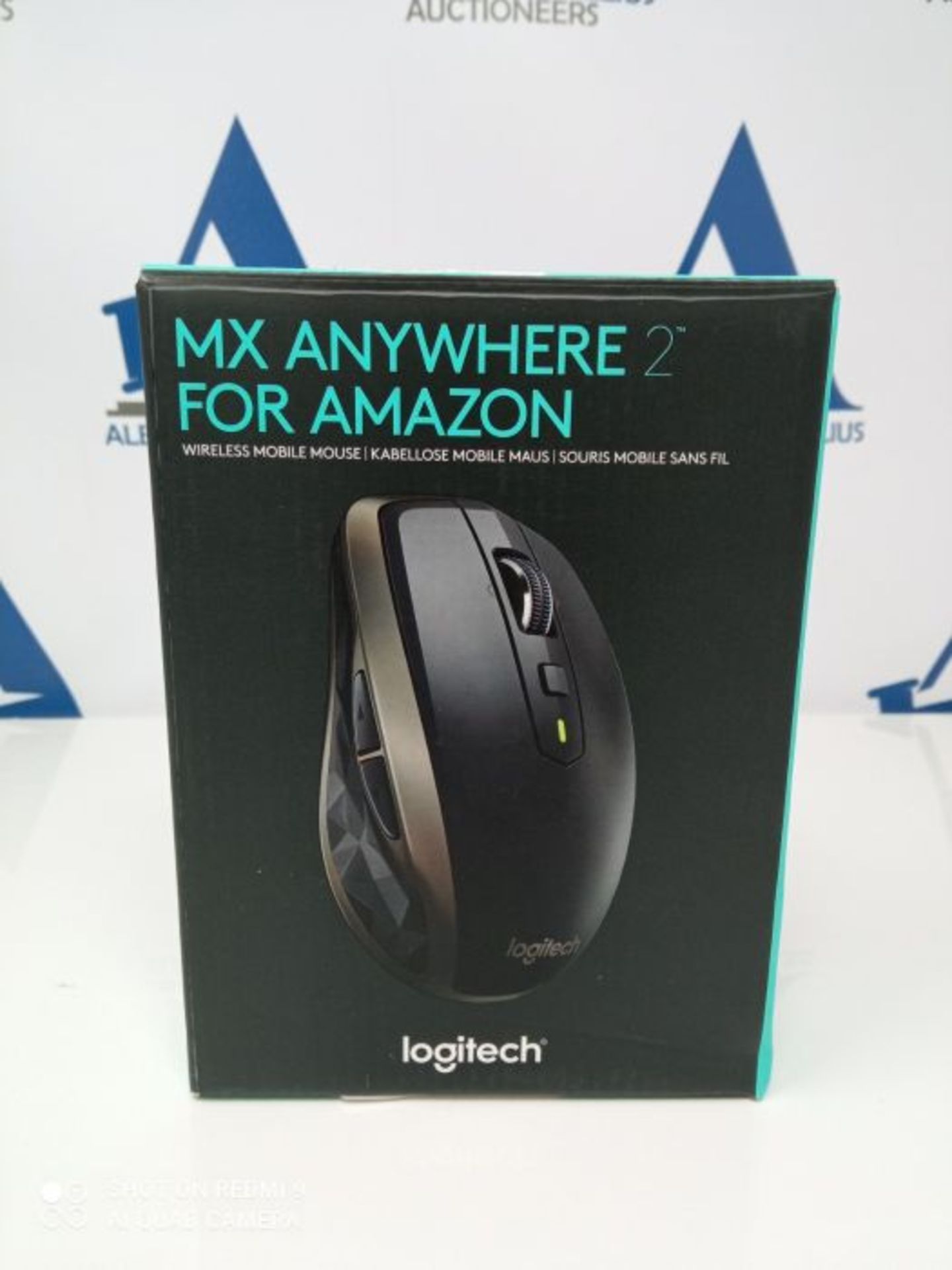 RRP £55.00 Logitech MX Anywhere 2 Souris sans Fil, Bluetooth et 2.4 GHz avec rÃ©cepteur USB Uni - Image 2 of 3