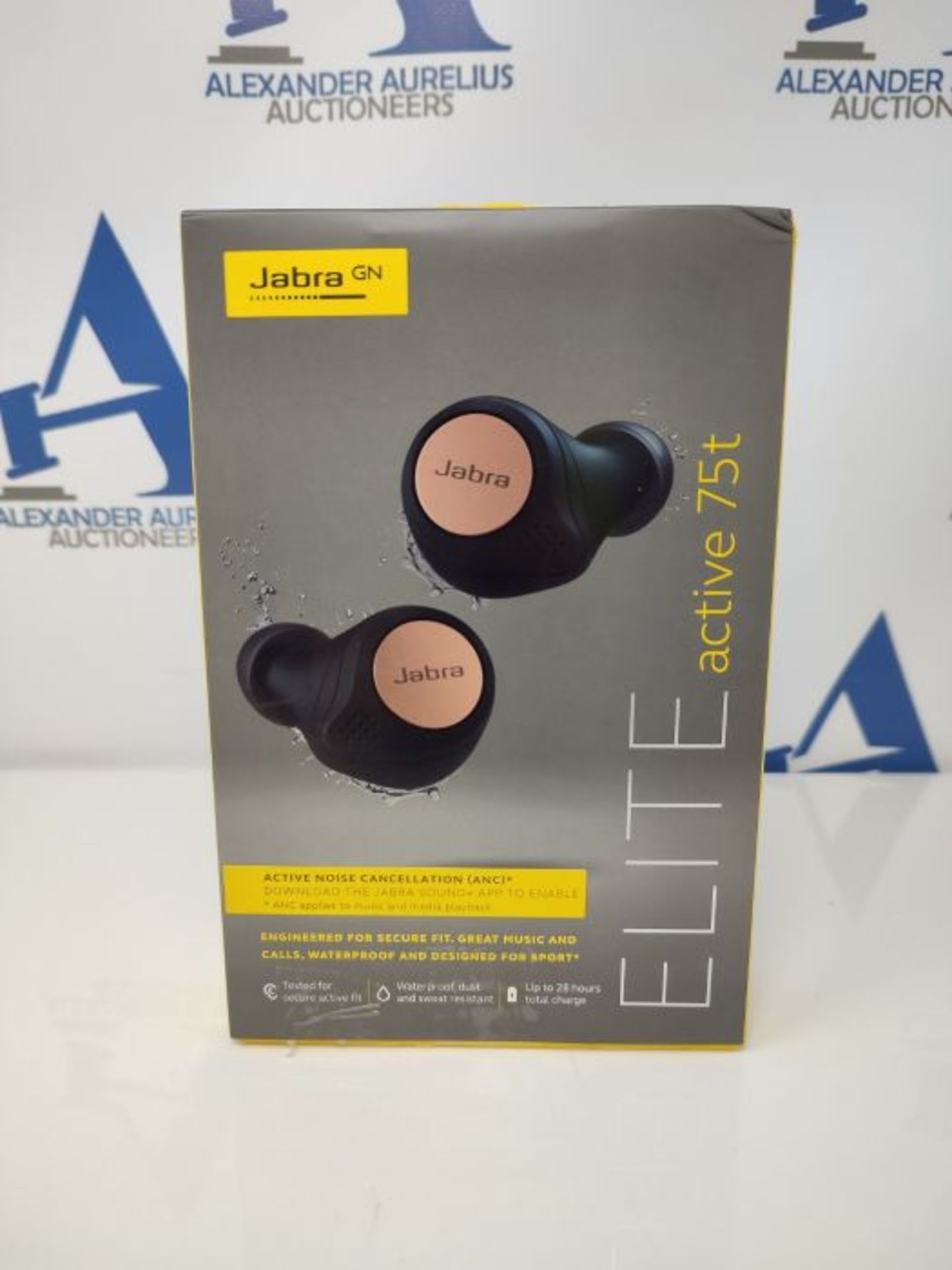 RRP £157.00 Jabra Elite Active 75t Earbuds Amazon Edition - Active Noise Cancelling Wireless Sport - Image 2 of 3