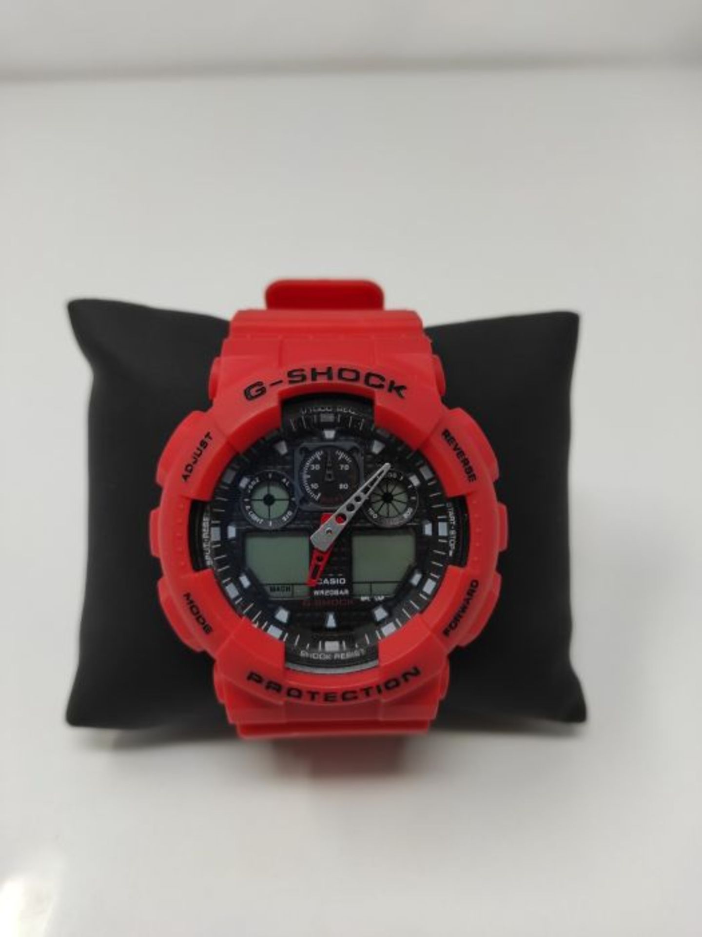 RRP £84.00 [REPLICA] Casio G-Shock Herren Harz Uhrenarmband GA-100B-4AER - Image 2 of 3