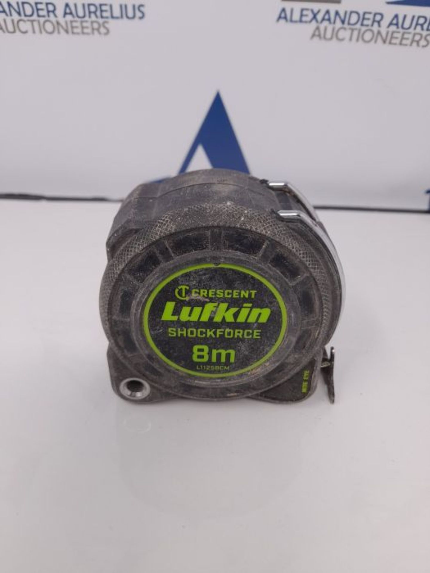 Lufkin L1125BCM 3cm x 8m Shockforce Night Eye Dual Sided Tape Measure, 30 Meter Drop T - Image 2 of 3