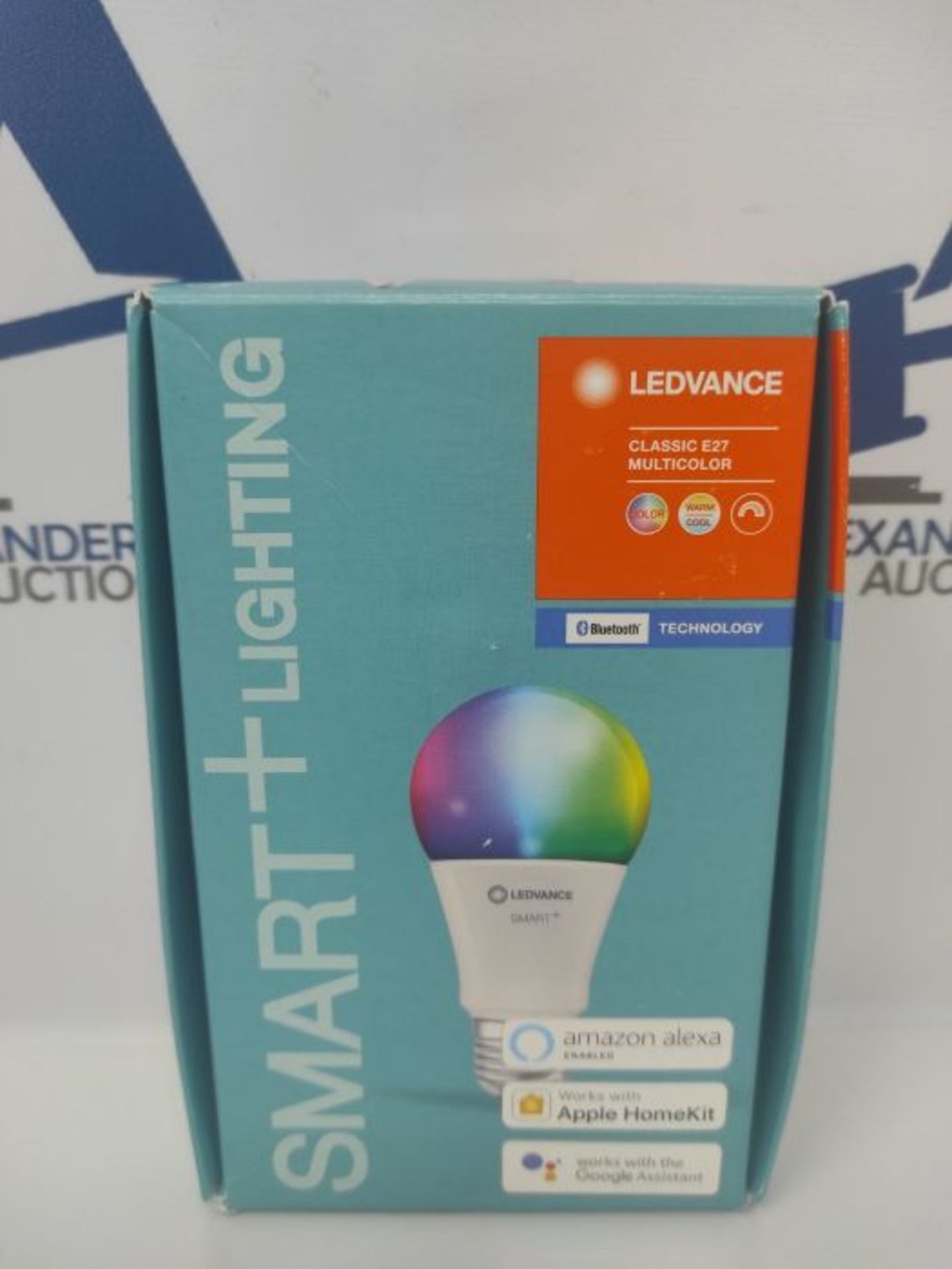 LEDVANCE Smart LED Lamp With Bluetooth Technology, E27 Socket, Changeable Light Color - Image 2 of 3