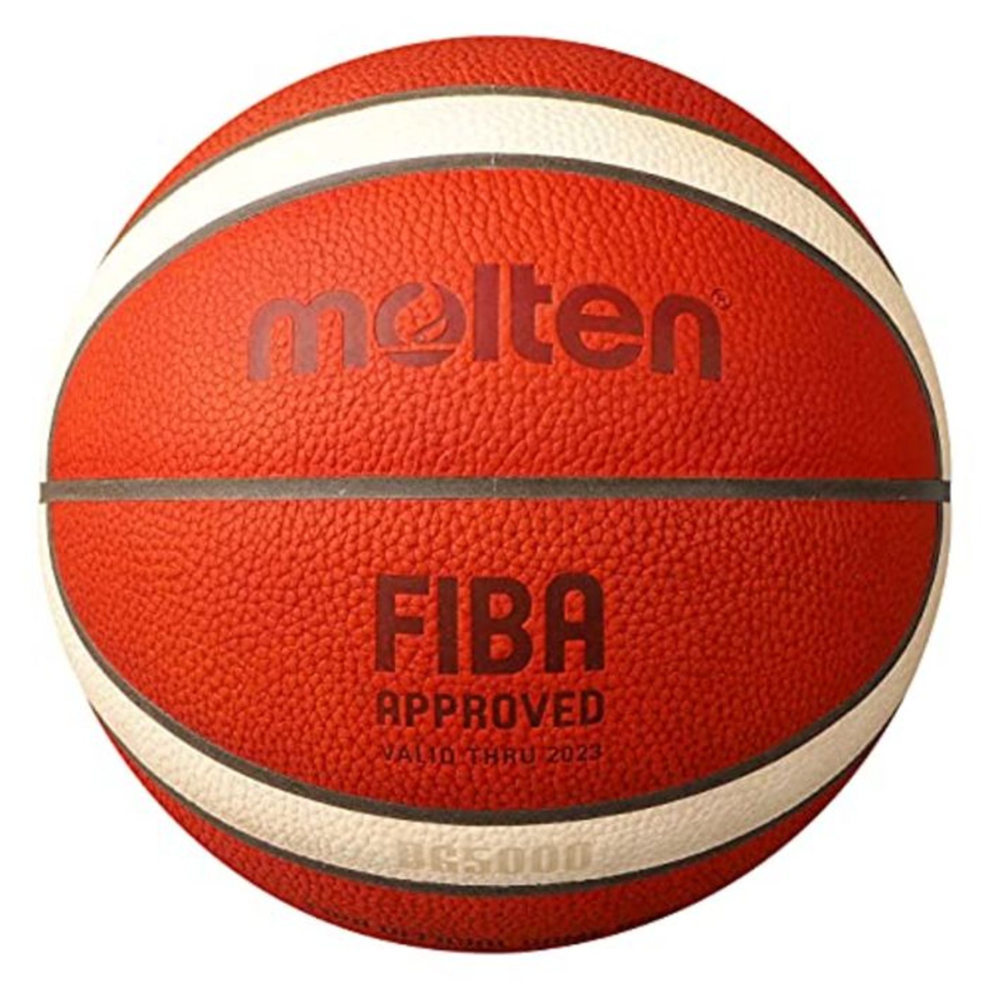 RRP £83.00 Molten BG5000 Basketball, Official International FIBA Game & Match Ball, FIBA Approved