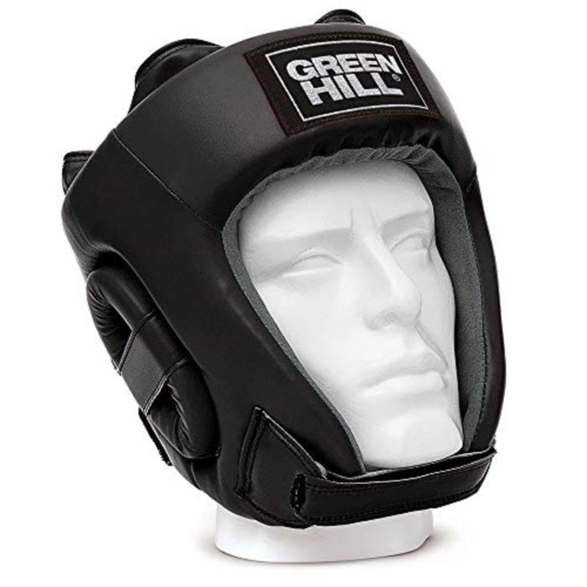 Green Hill Training Boxing Helmet Unisex - Adult, Black, M