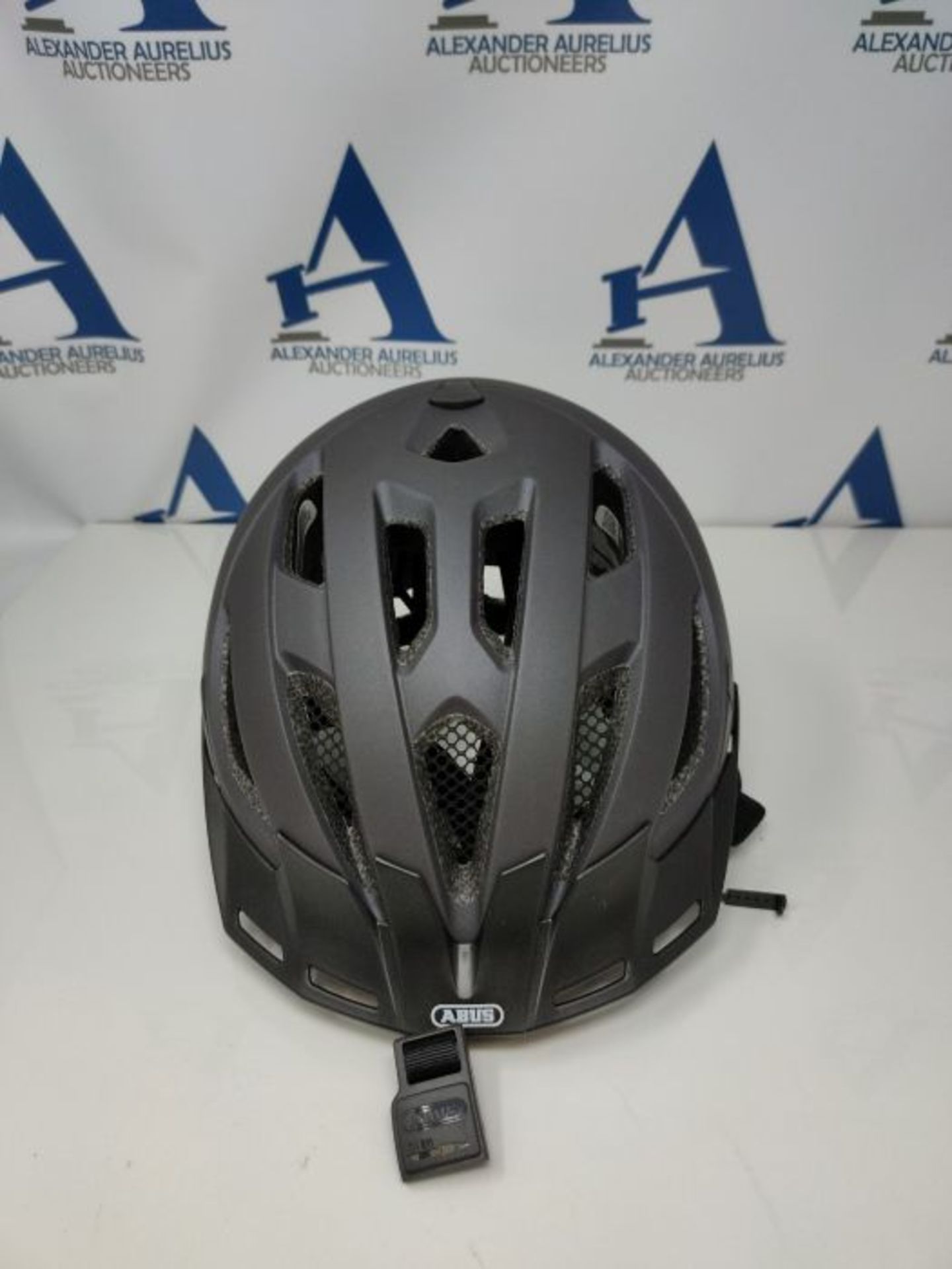 RRP £62.00 ABUS URBAN-I 3.0 Fahrradhelm, Schwarz (Titan), M (52-58 cm) - Image 2 of 2