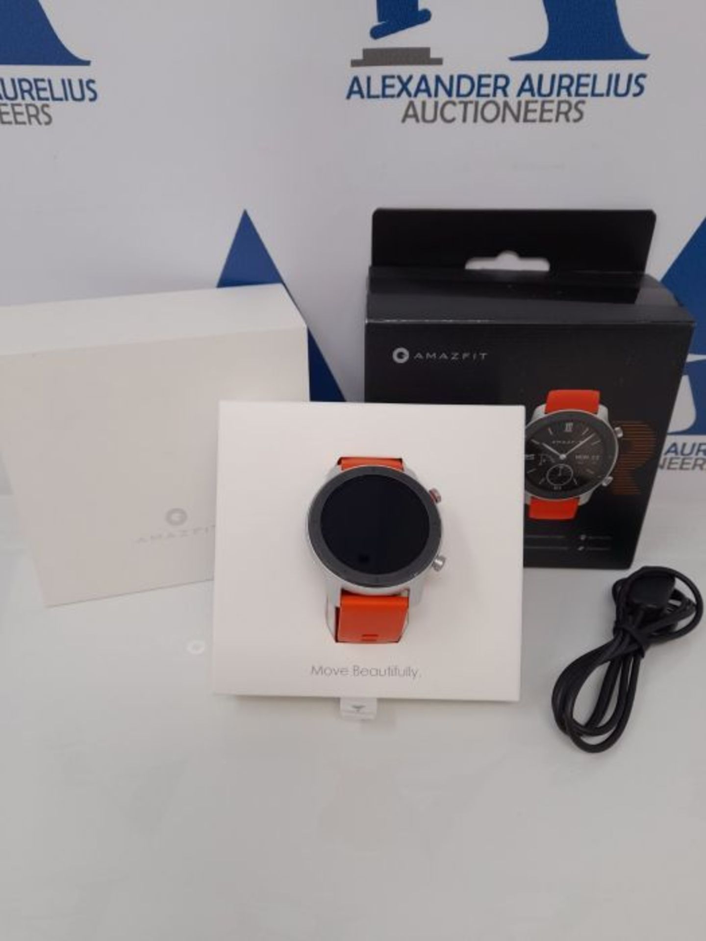 RRP £116.00 Amazfit Smartwatch GTR 42mm 1.2? Touch Control Color Display, Sleep Monitor, Sports Wa - Image 2 of 3