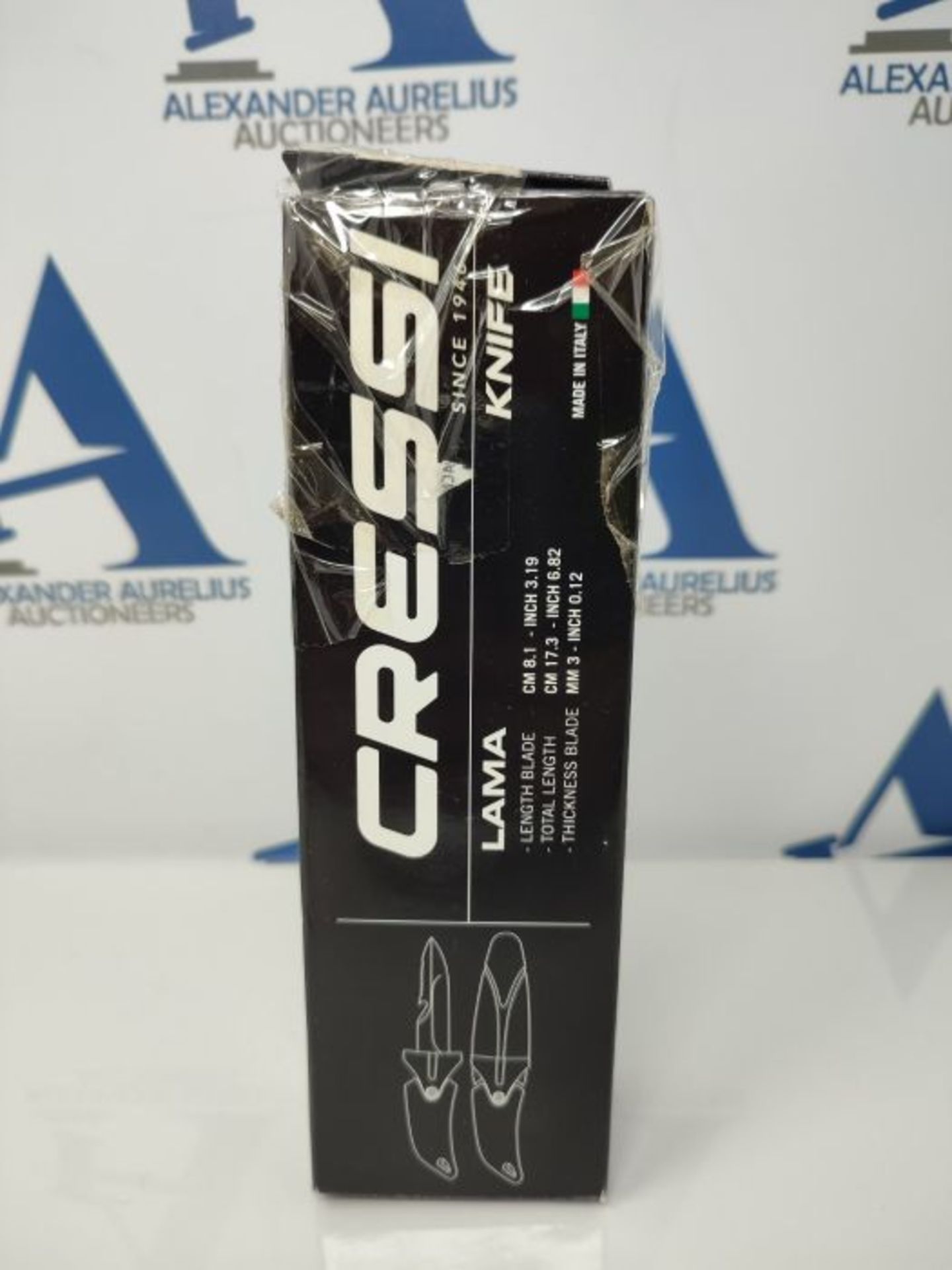 Cressi Unisex's Lama Ara Plus Apnea Knife, Black, 17.3 cm - Image 2 of 3