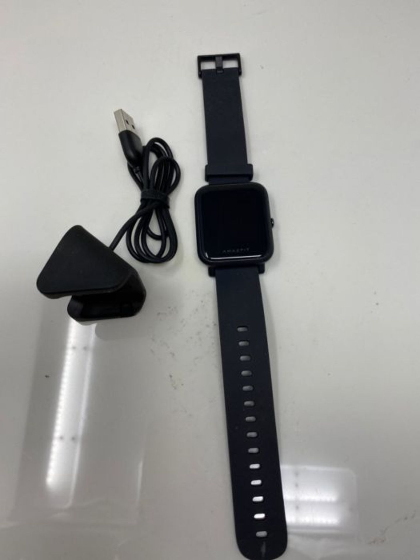RRP £52.00 Amazfit Bip Lite - Smartwatch Black - Image 2 of 2