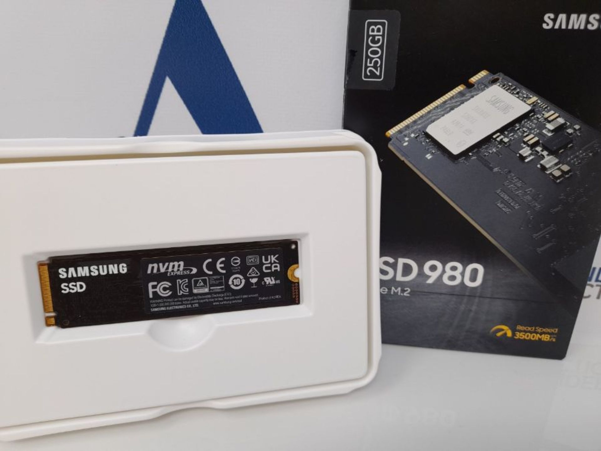 Samsung Memorie MZ-V8V250 980 SSD Interno da 250GB, PCIe NVMe M.2 - Image 2 of 3