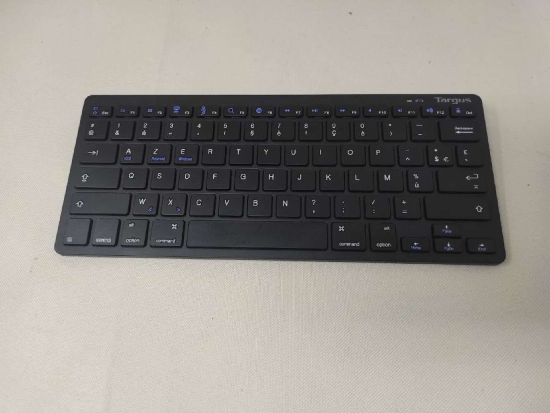 Targus Multi-Platform - Keyboard - wireless - Bluetooth 3.0 - AZERTY - French - black - Image 3 of 3