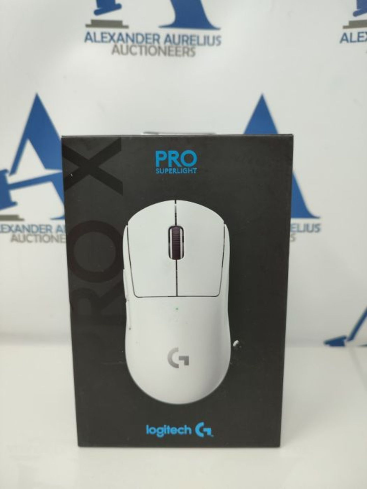 RRP £98.00 Logitech G PRO X SUPERLIGHT Wireless Gaming Mouse, HERO 25K Sensor, Ultra-light with 6 - Image 2 of 3