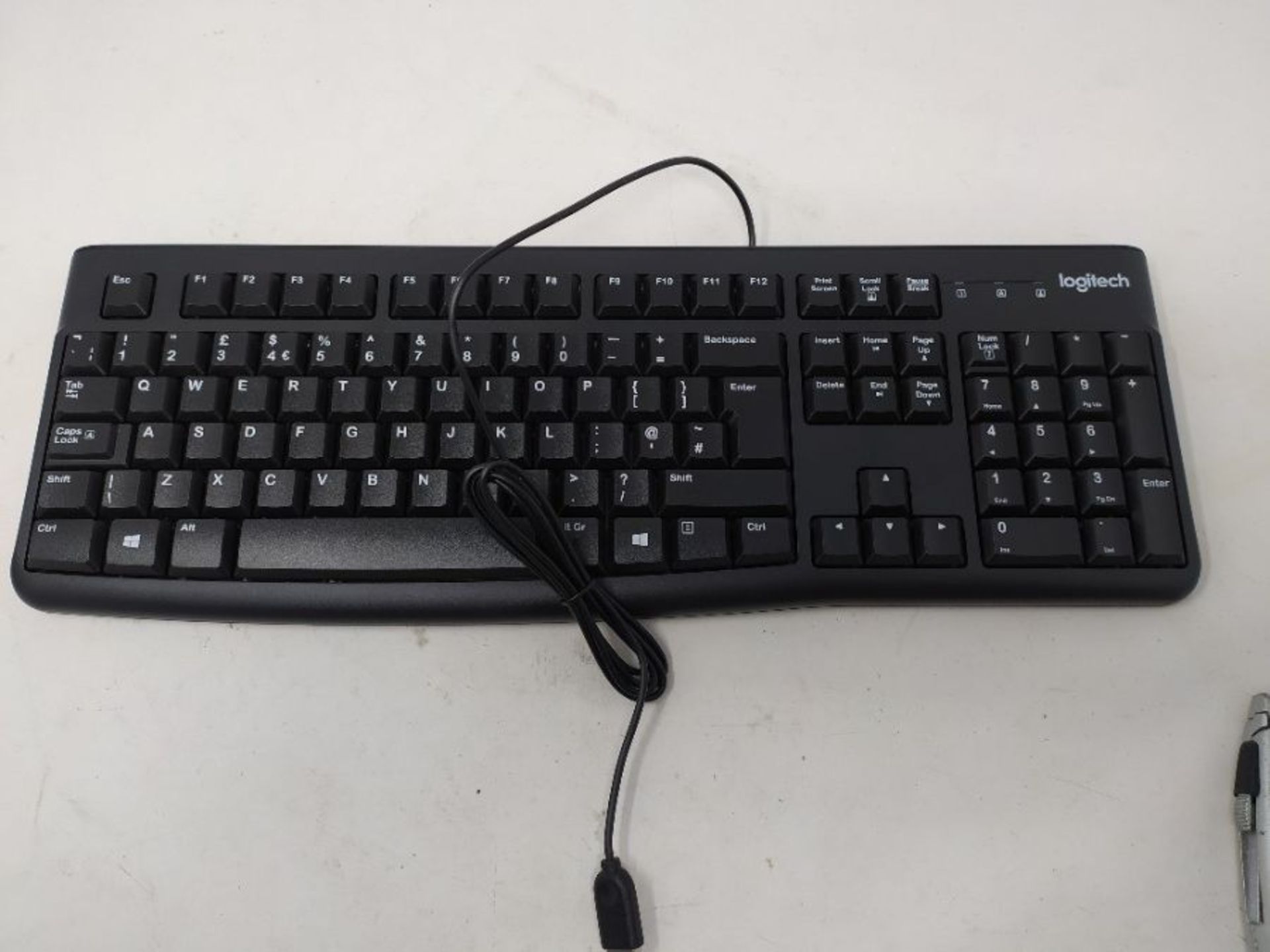 Logitech K120 Wired Business Keyboard for Windows or Linux, USB Plug-and-Play, Full-Si - Image 2 of 2