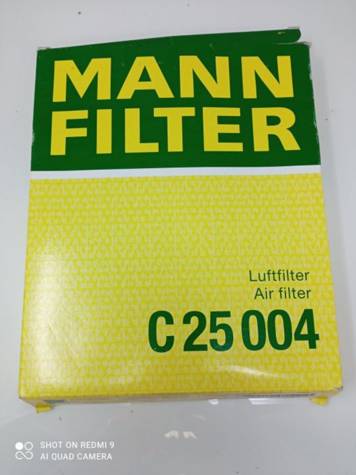 Original MANN-Filter Air Filter C 25 004  For Passenger Cars - Image 2 of 3