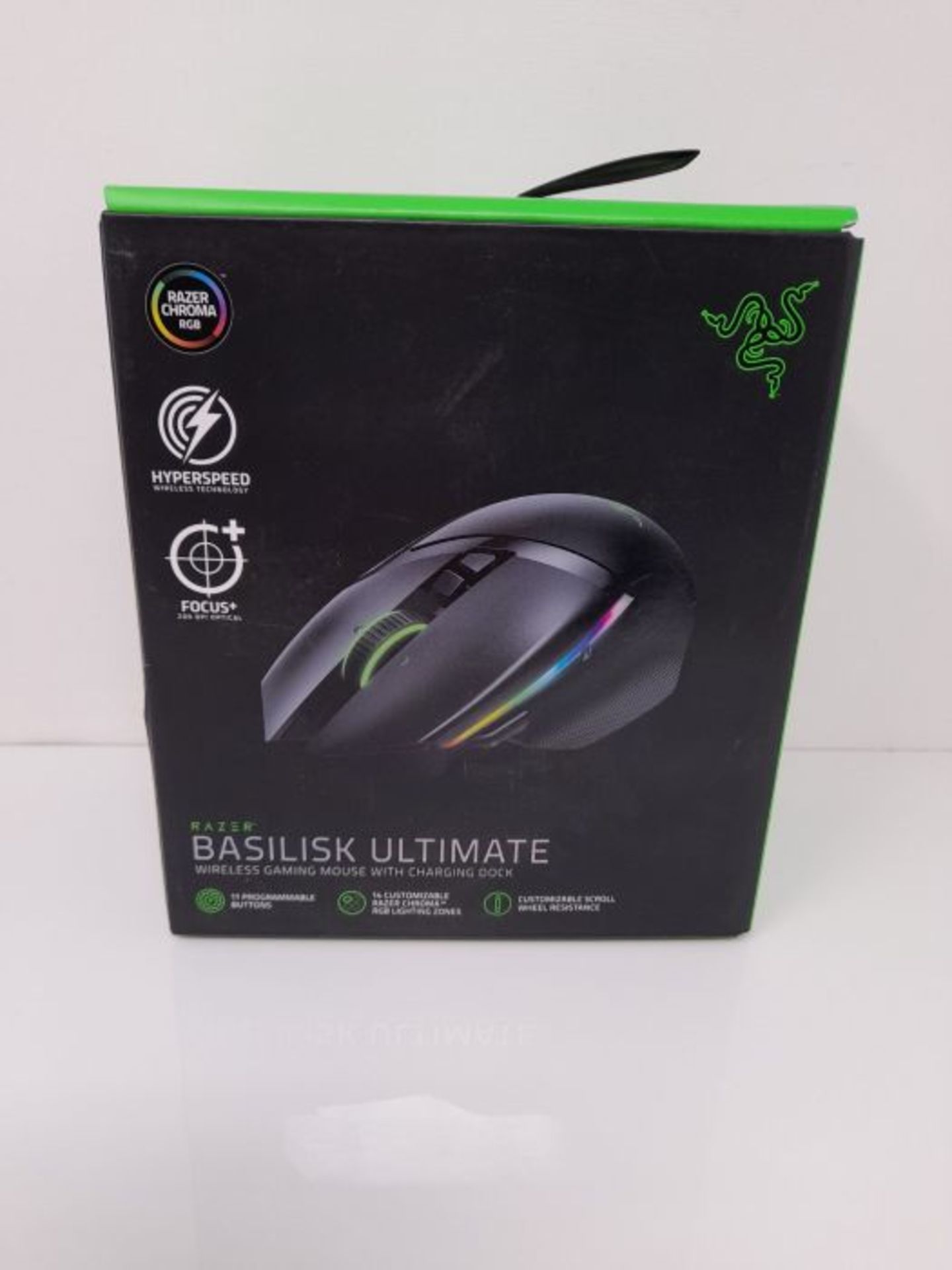RRP £127.00 Razer Basilisk Ultimate with Charging Station - Wireless Gaming Mouse (11 Programmable - Image 2 of 3