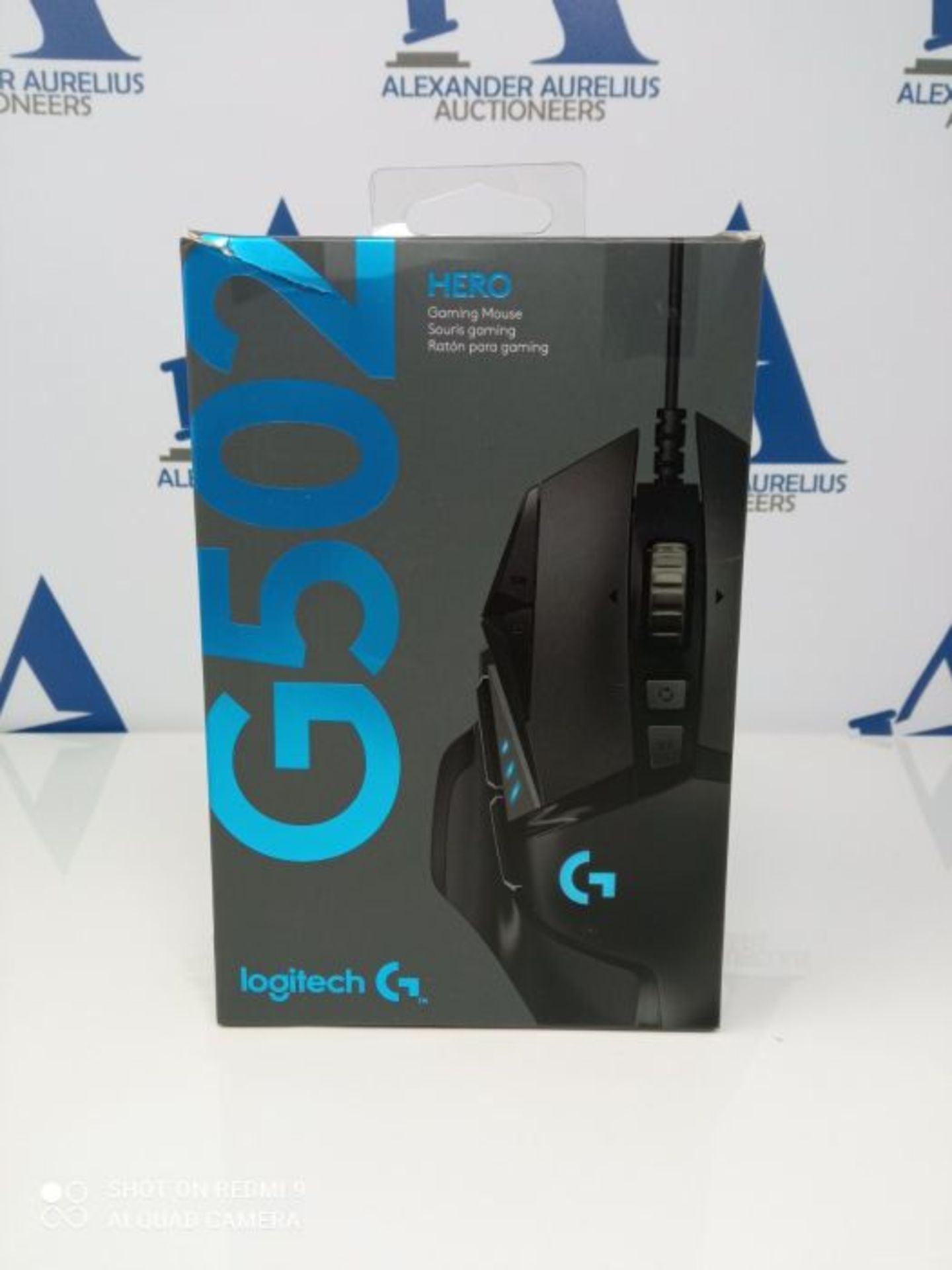 RRP £59.00 Logitech G502 HERO High Performance Wired Gaming Mouse, HERO 25K Sensor, 25,600 DPI, R - Image 2 of 3