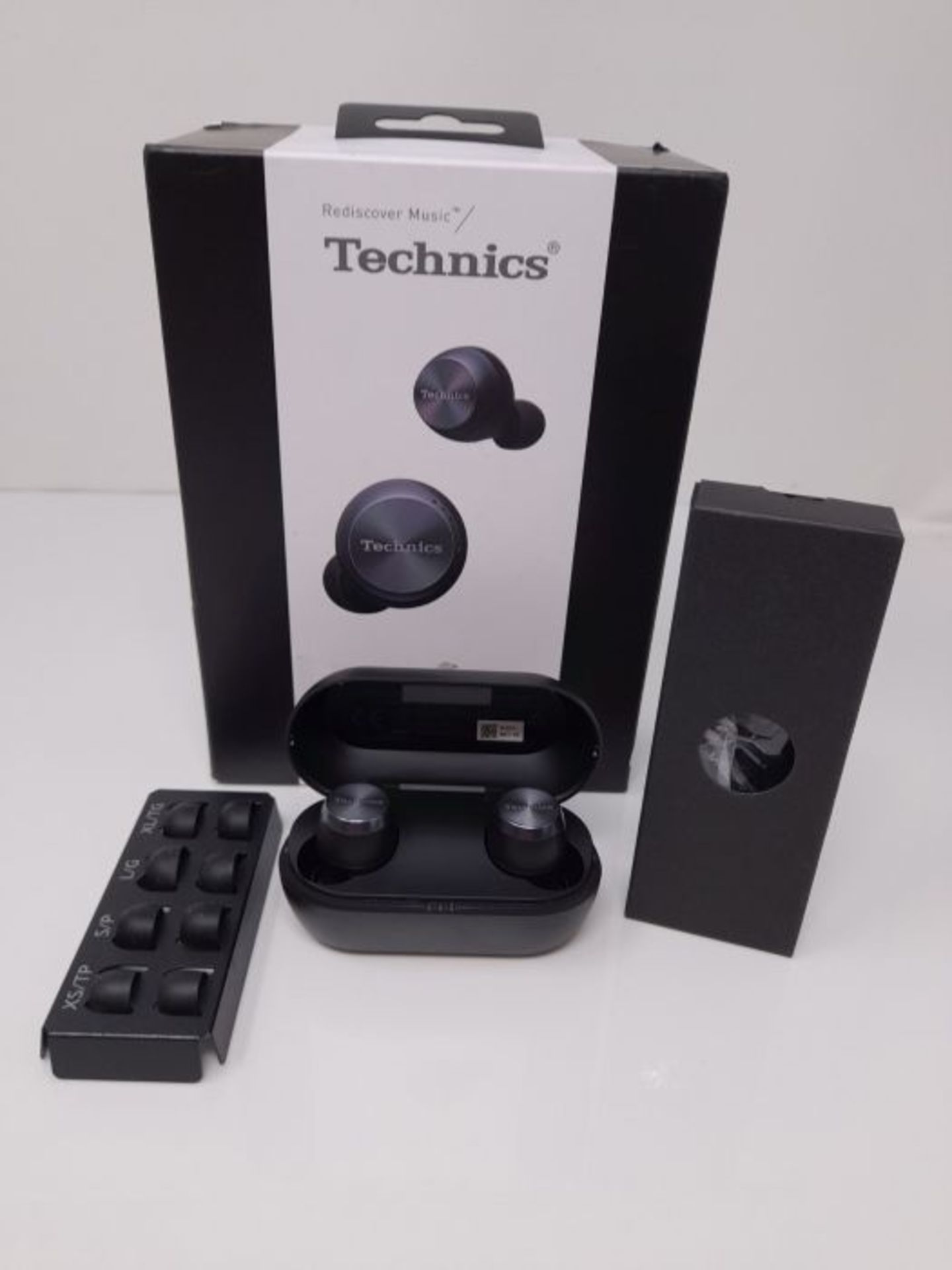 RRP £202.00 Technics AZ70WE Premium True Wireless Earbuds, with Noise Cancelling and Bluetooth Fun - Image 3 of 3