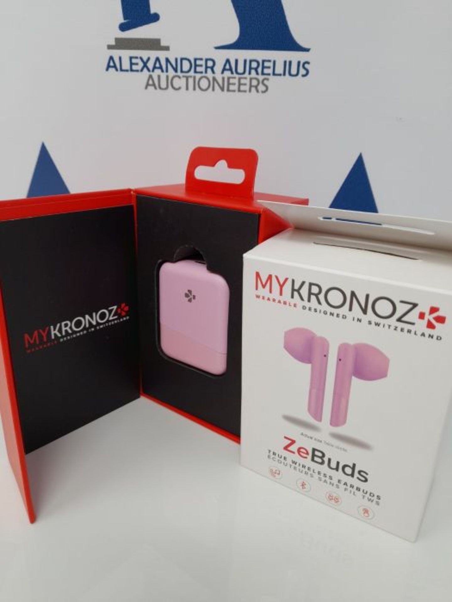 MyKronoz Zebuds Casque et Micro Binaural Ã©couteur Rose - Casques et Micros (sans Fi - Image 2 of 3