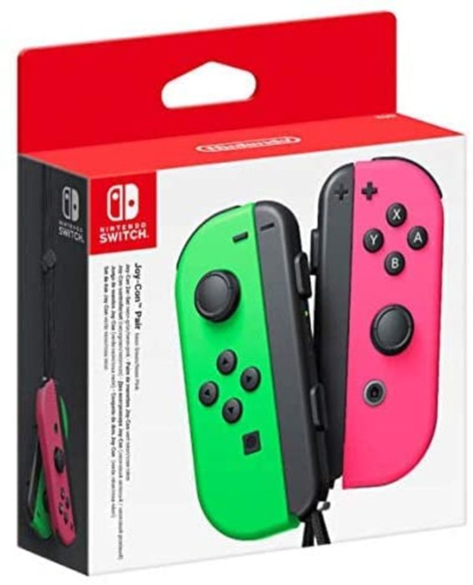 RRP £67.00 Joy-Con Pair Green/Pink (Nintendo Switch)