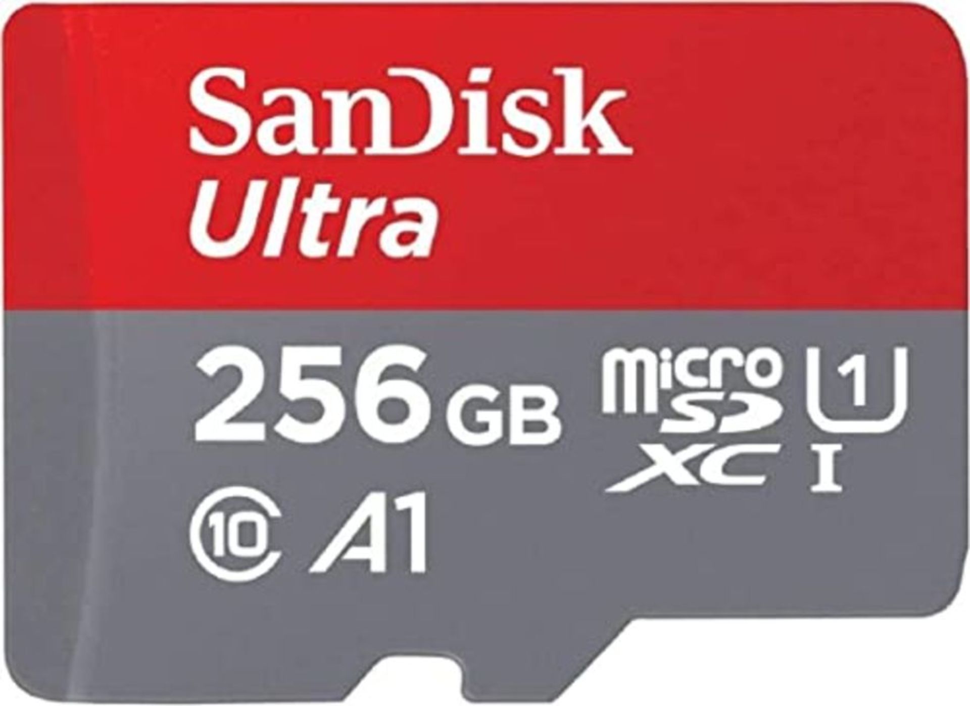 SanDisk Ultra 256 GB microSDXC Speicherkarte + SD-Adapter mit A1 App-Leistung bis zu 1