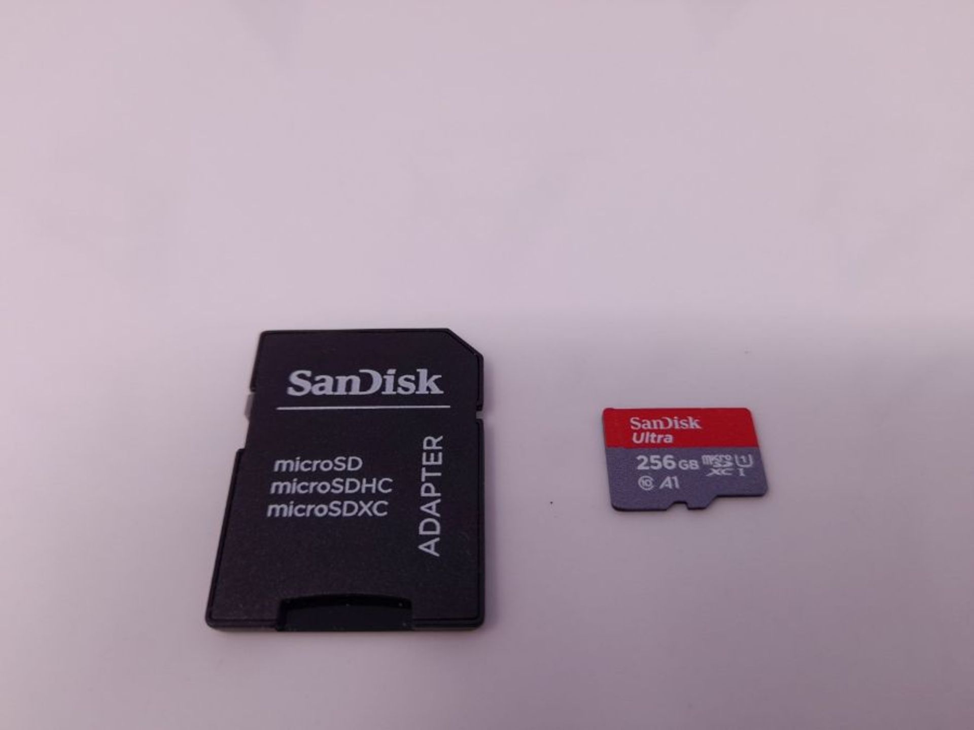 SanDisk Ultra 256 GB microSDXC Speicherkarte + SD-Adapter mit A1 App-Leistung bis zu 1 - Image 2 of 2