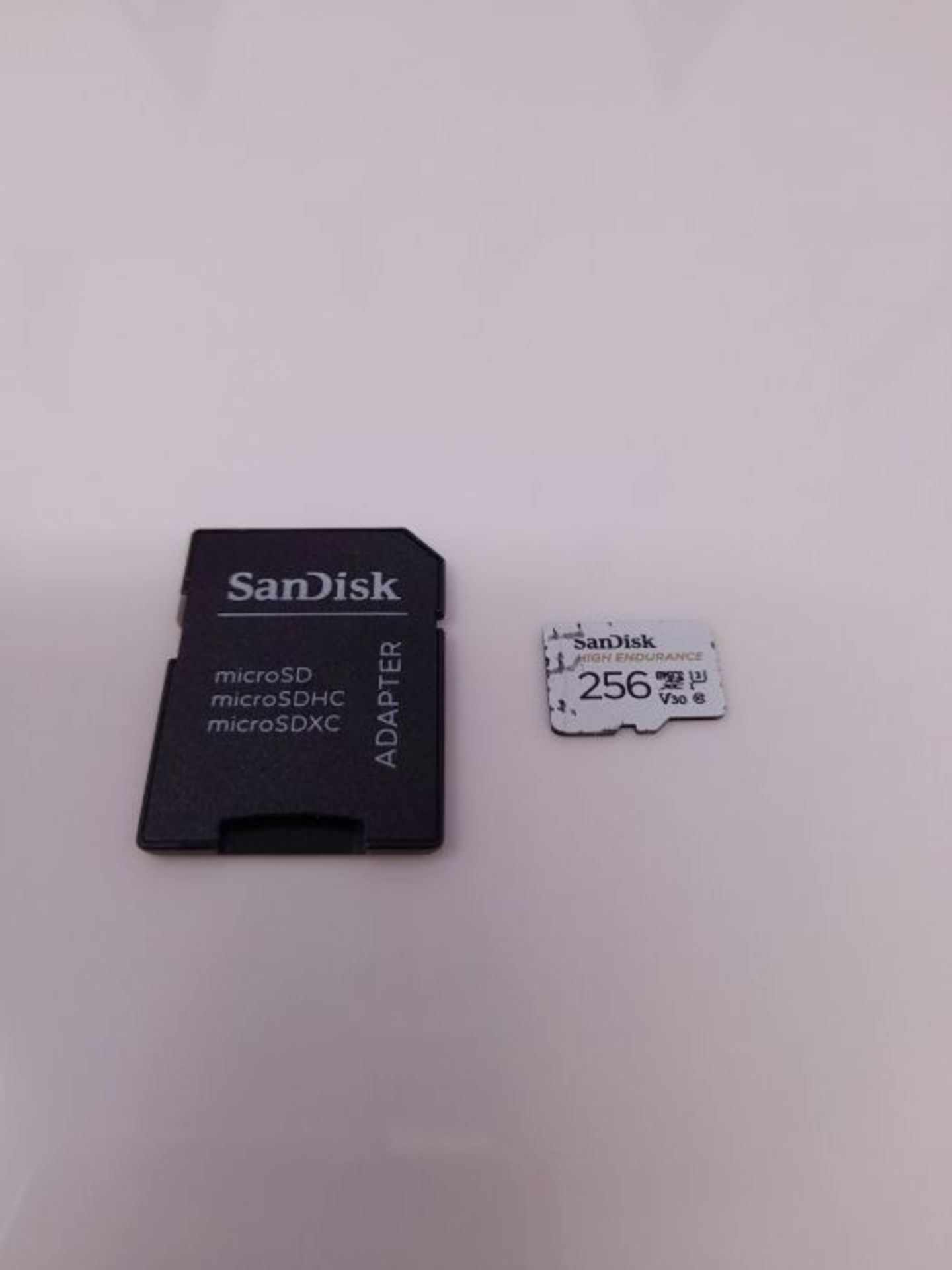 SanDisk HIGH Endurance Scheda microSDXC 256 GB per Videosorveglianza Domestica e Dashc - Image 2 of 2
