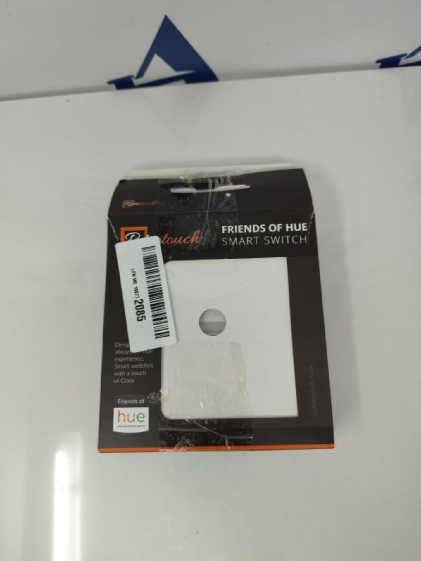Retrotouch 2802 Friends of Hue Smart Switch - White Plain Glass, 86.0 mm*14.0 mm*86.0 - Image 2 of 3