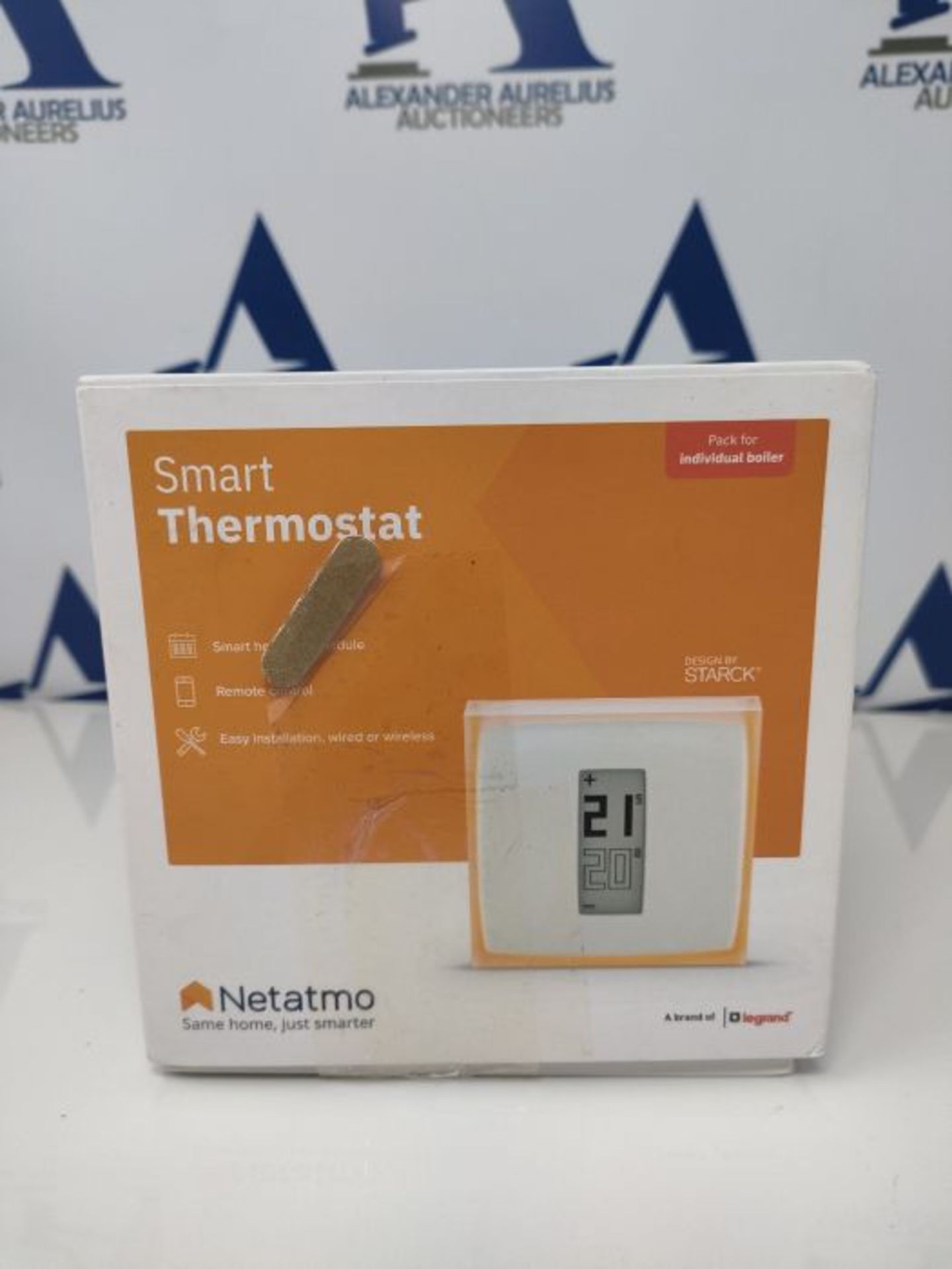 RRP £142.00 Netatmo Smart Thermostat for Individual Boiler, NTH01-EN-EC - Image 2 of 3