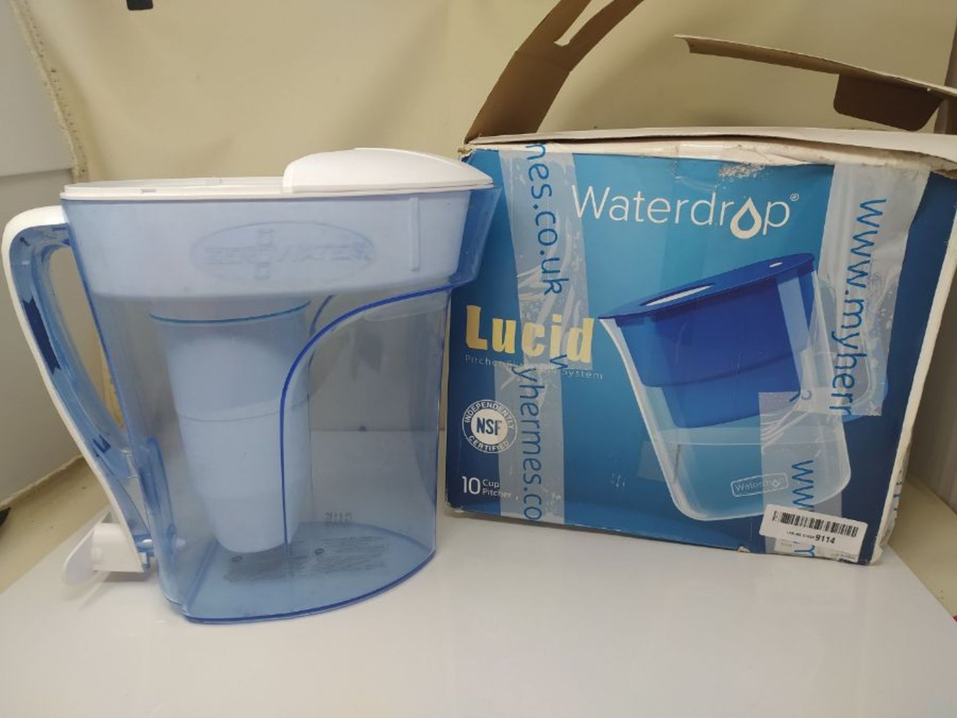 [INCOMPLETE] ZeroWater 12 Cup Water Filter Jug With Advanced 5 Stage Filter, 0 TDS, NS - Image 2 of 2