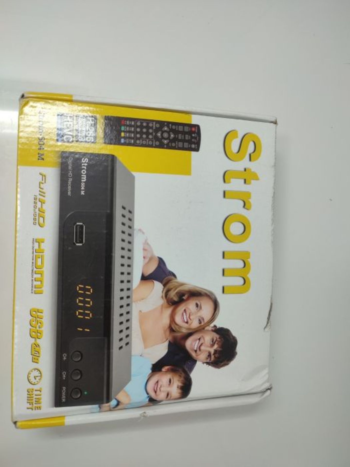 STROM 504 - Decoder TNT Full HD DVB-T2, compatibile con HEVC264 (HDMI, Scart, USB, Dig - Image 2 of 3