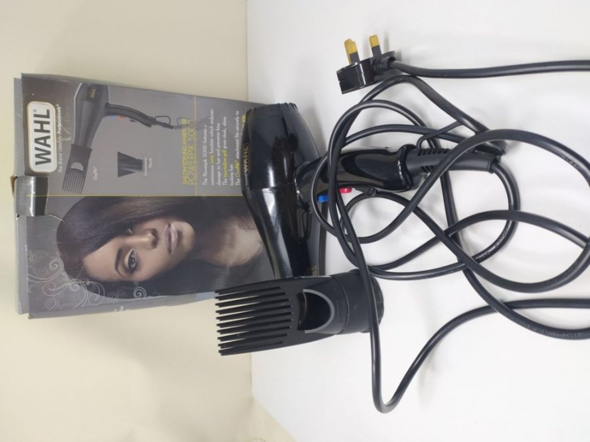 Wahl Hairdryers for Women PowerPik 5000 Hair Dryer with Pik Attachment, Afro Hairdryer - Image 2 of 2