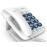 BT Big Button 200 Corded Telephone, White