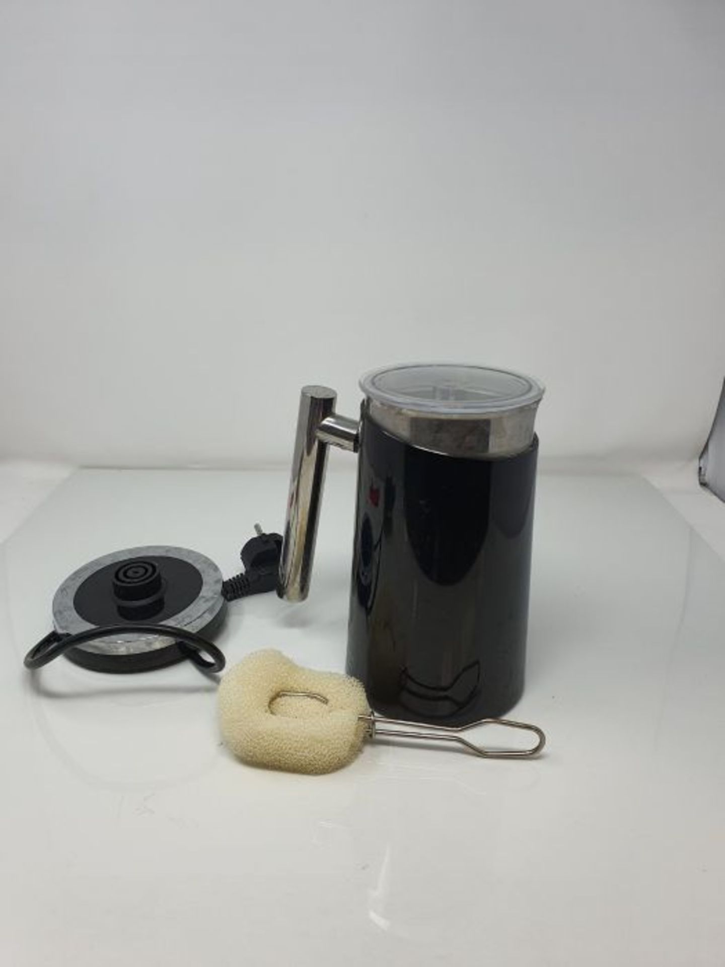 Milk Frother 300 ml, 500 W Electric Milk Frother, Stainless Steel Automatic Milk Froth - Image 3 of 3