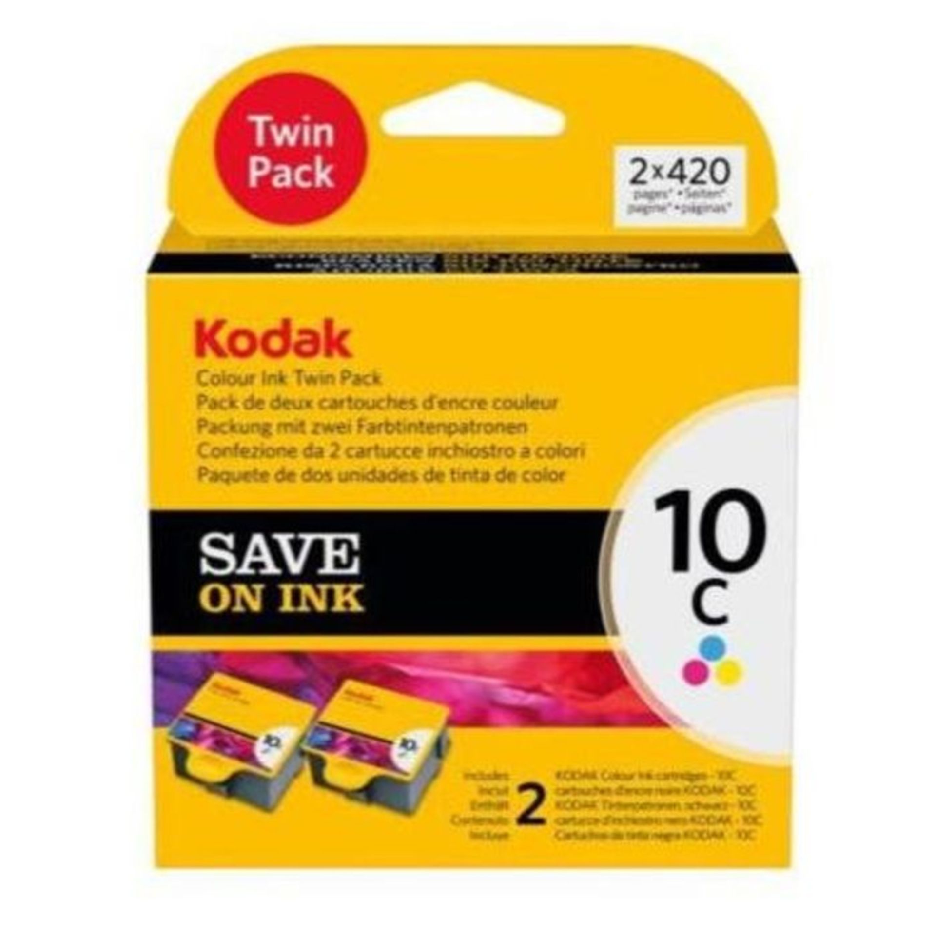 Click to open expanded view Kodak 3958022 2 Pack Inkjet Cartridge