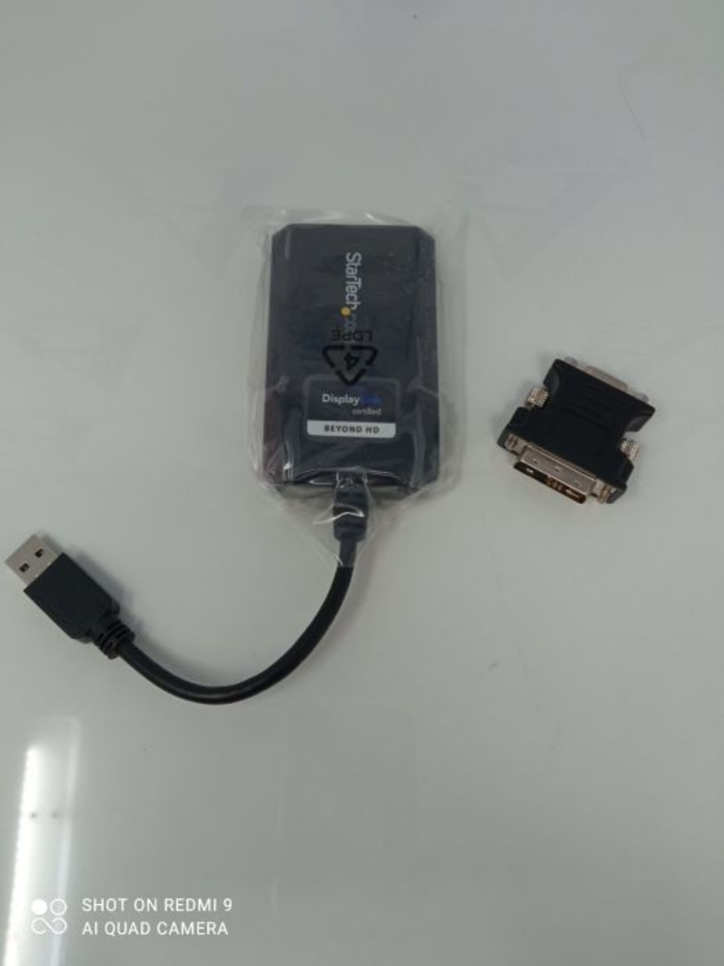 RRP £110.00 StarTech.com USB 3.0 to DVI External Video Card Multi Monitor Adapter - Image 3 of 3