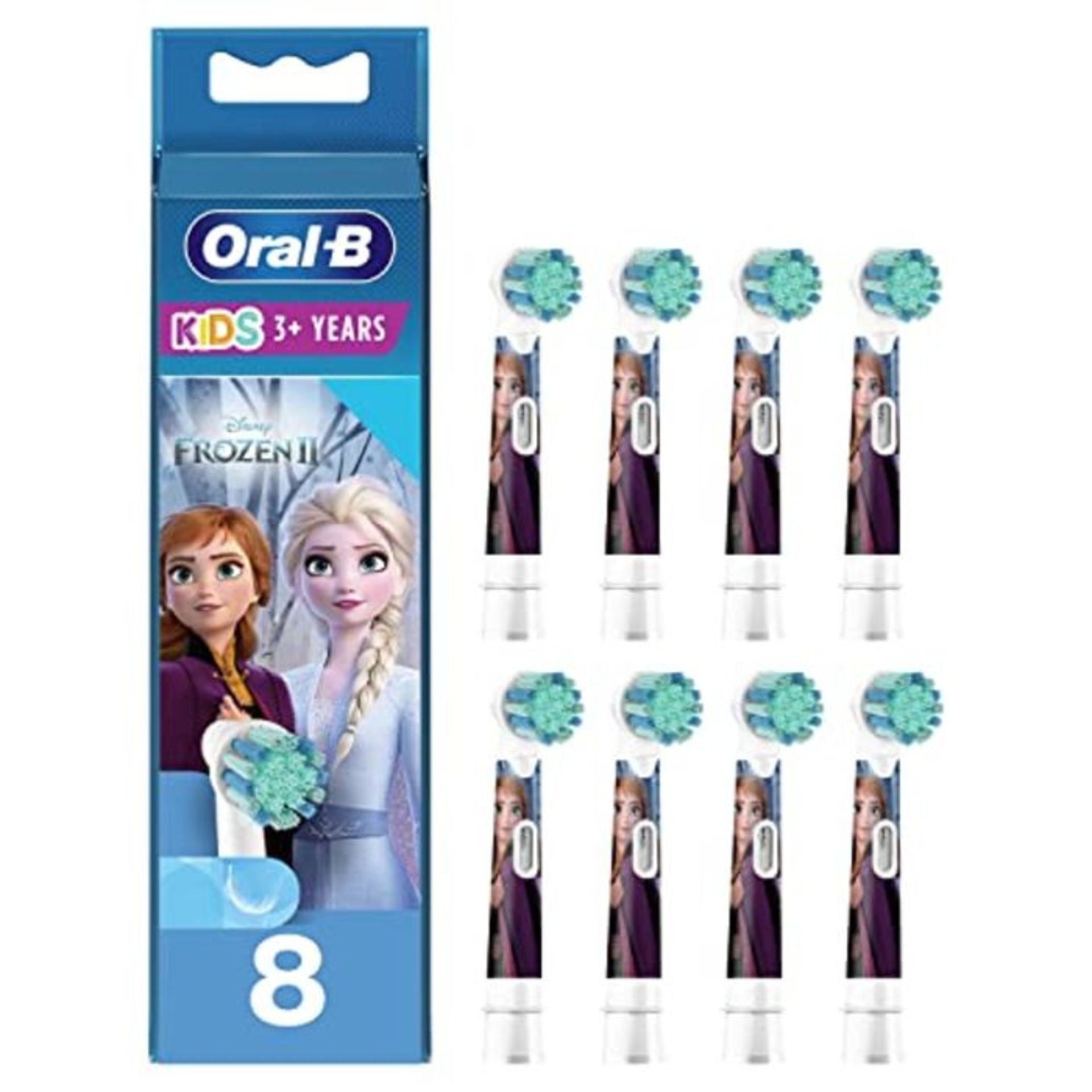 Oral-B Kids AufsteckbÃ¼rsten fÃ¼r elektrische ZahnbÃ¼rste, 8 StÃ¼ck, fÃ¼r Ki