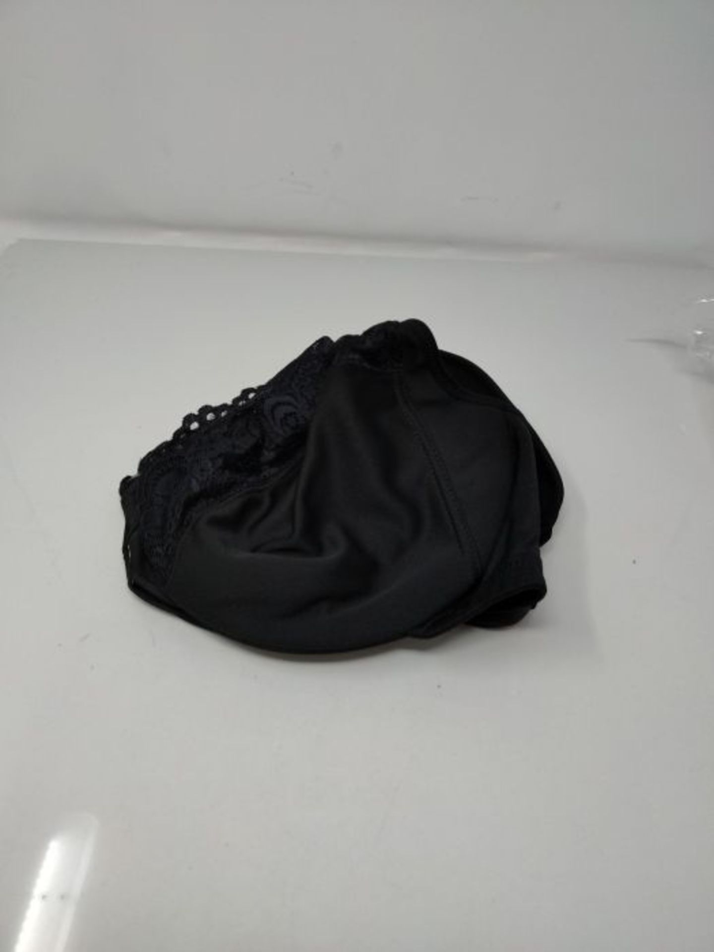 RRP £55.00 Glamorise Full Figure Plus Size Wonderwire Front-Close Bra Underwire #1245 Black - Image 2 of 3