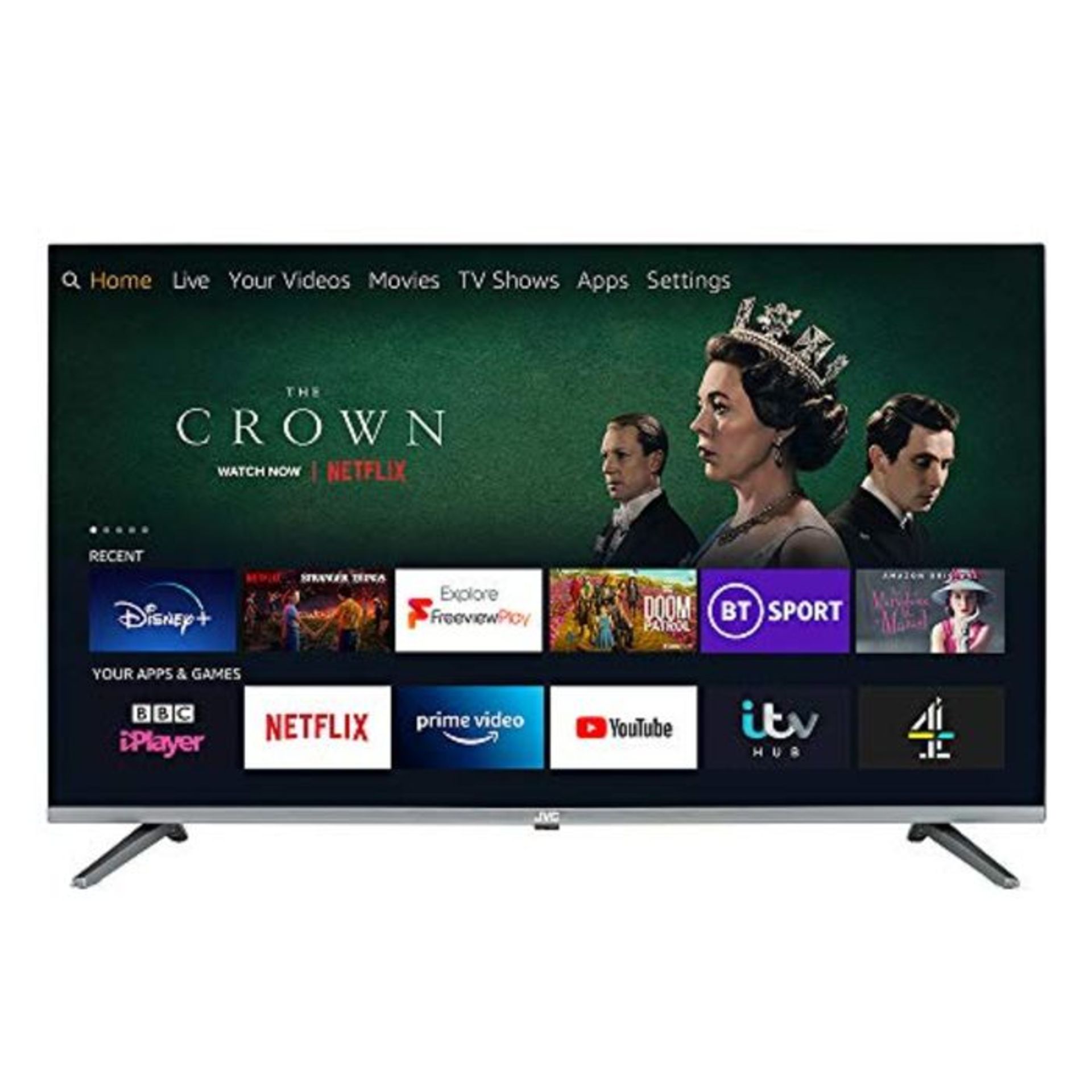 RRP £209.00 [CRACKED] JVC Fire TV Edition 32" Smart HD Ready LED TV