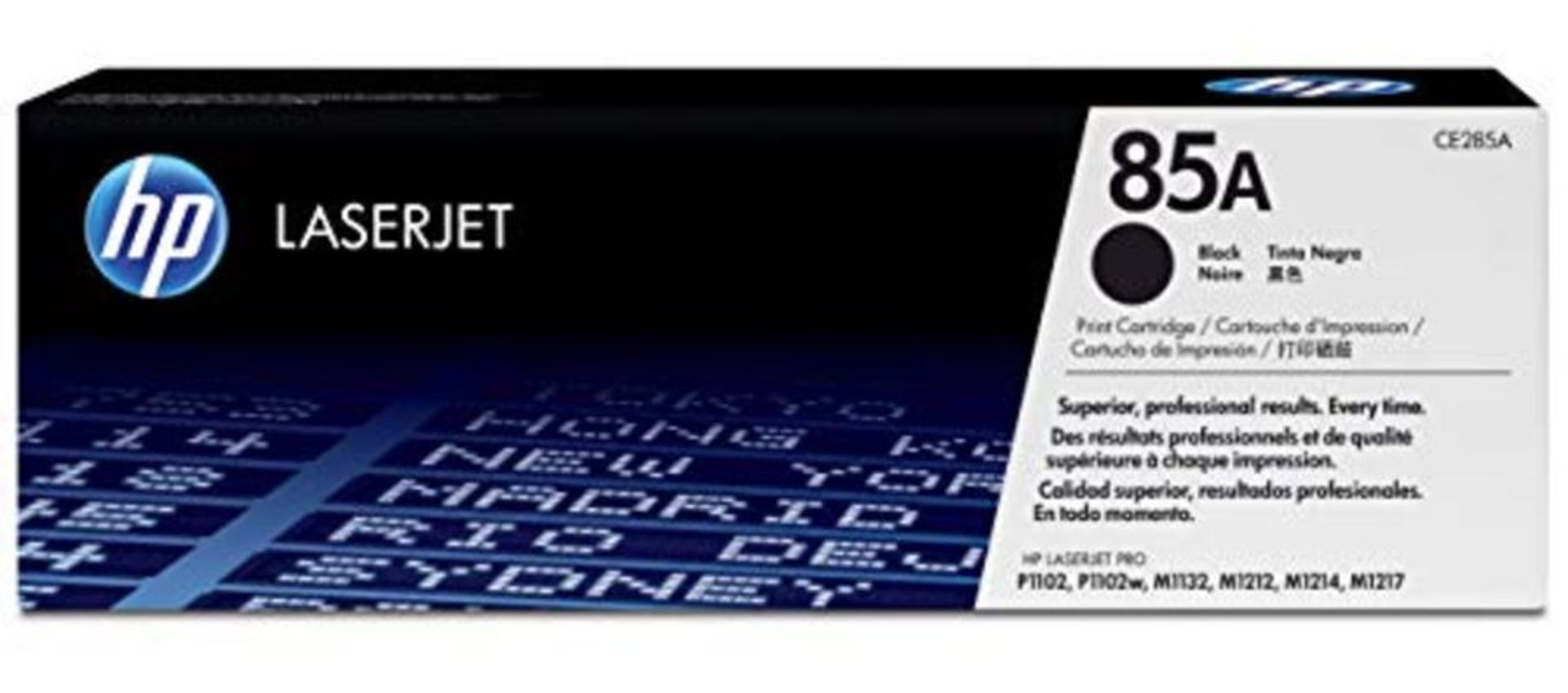 RRP £61.00 HP CE285A 85A Original LaserJet Toner Cartridge, Black, Single Pack