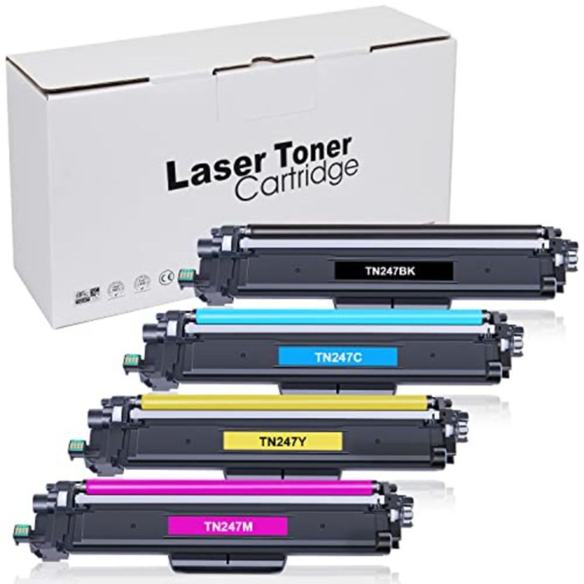 RRP £55.00 Amstech Compatible Toner Cartridge Replacement for Brother TN-243CMYK TN247 DCP-L3550C