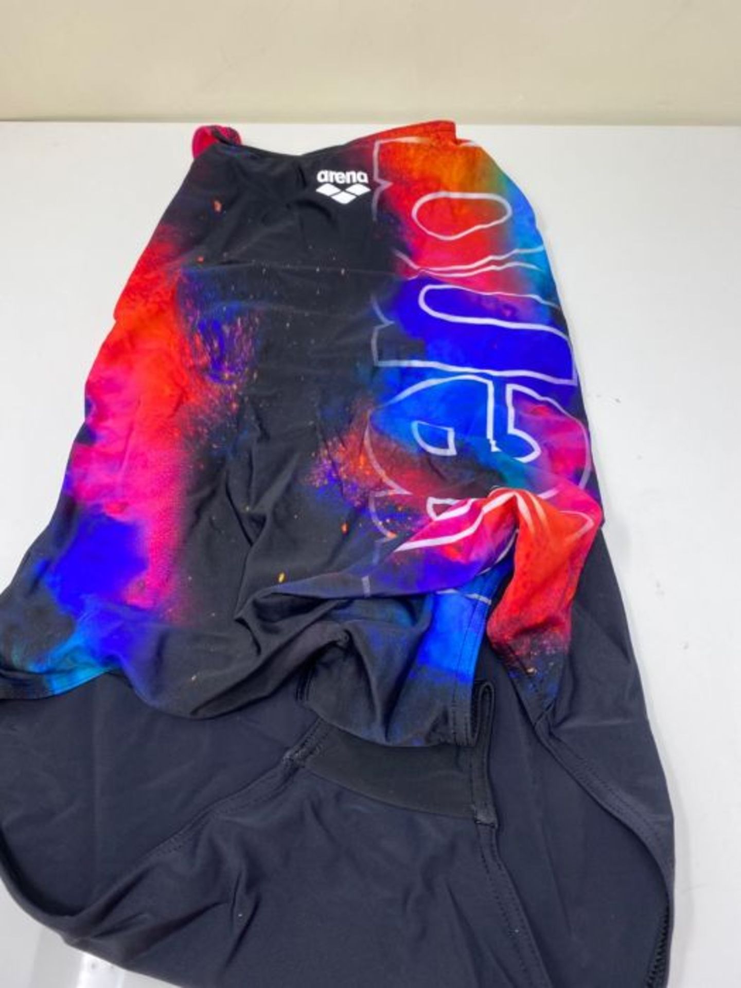 RRP £60.00 Arena Women's Makimurax Swim Suit, Black (Black/Pink), 38 - Image 2 of 2