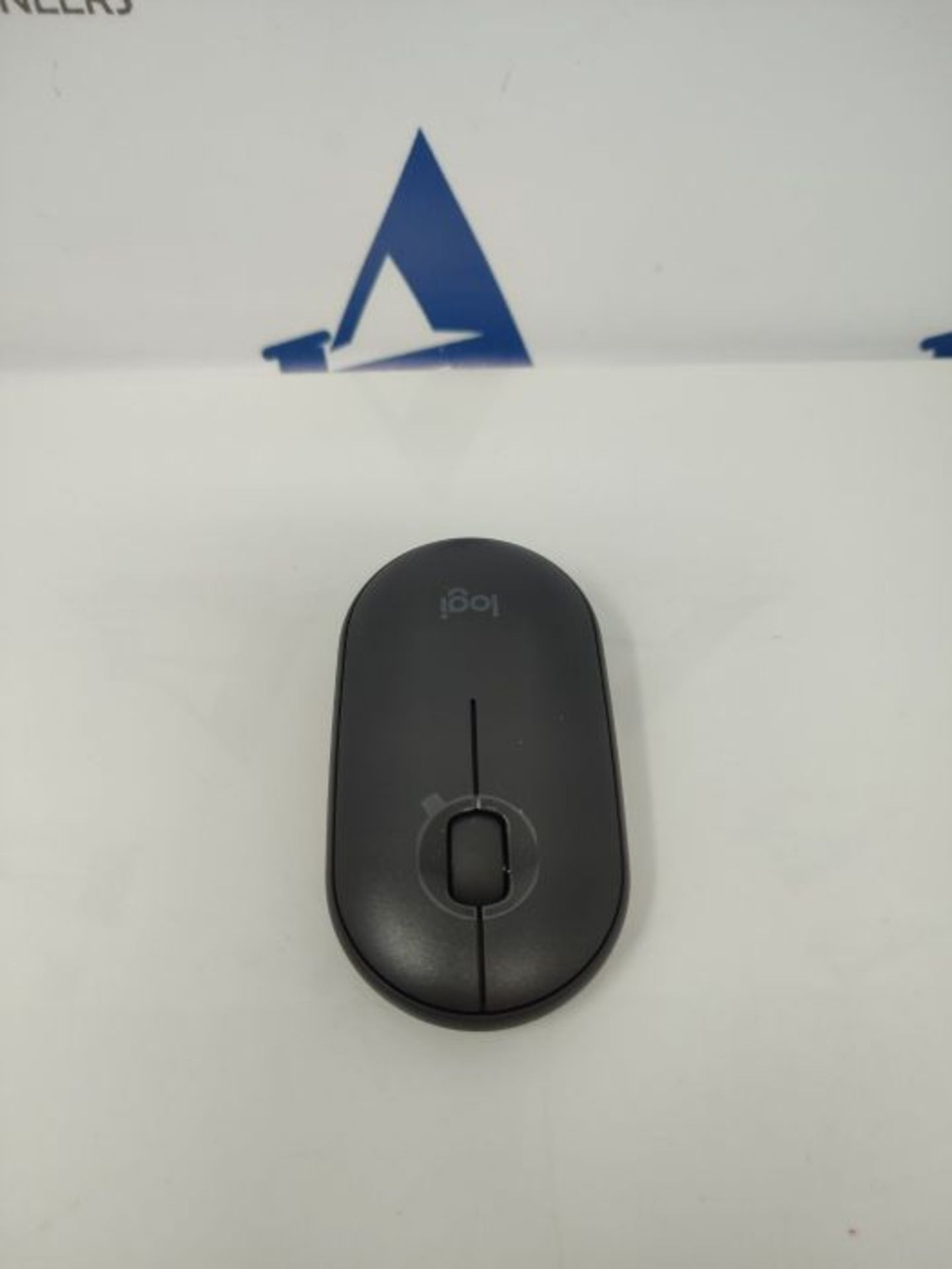 Logitech Pebble Wireless Mouse, Bluetooth or 2.4 GHz with USB Mini-Receiver, Silent, S - Image 3 of 3